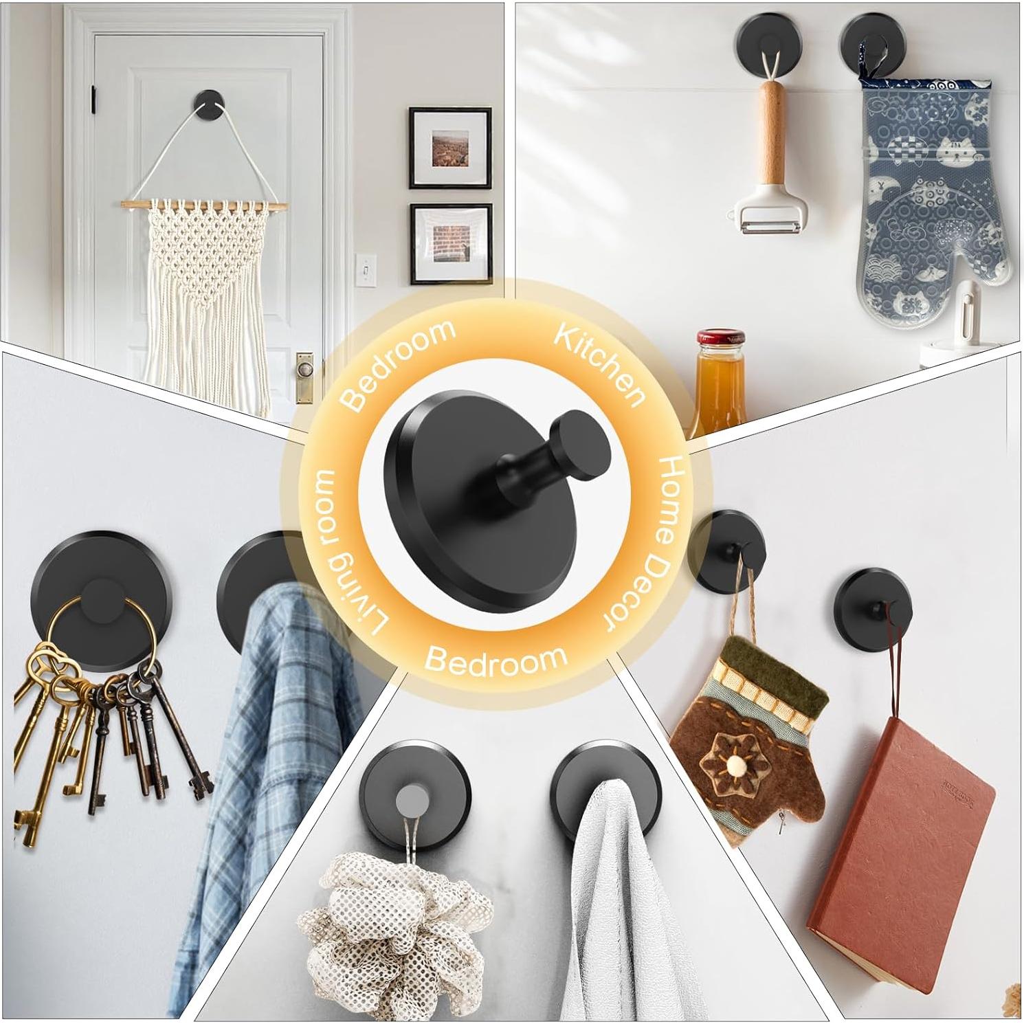 Ganchos de Ventosa IHWGP para Ducha y Cocina, 2 Paquete, 5 kg