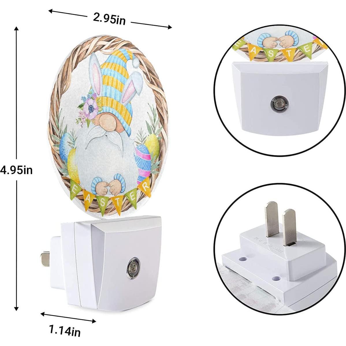 Luz Nocturna LED EKOBLA Conejo 12.57cm Decorativa