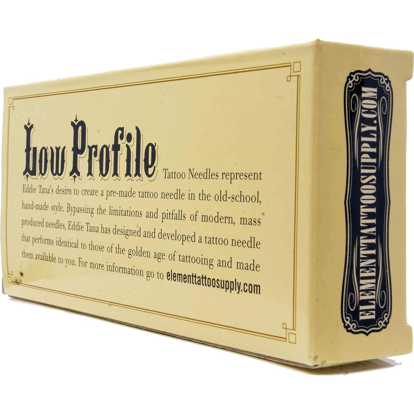 Cartuchos de Agujas de Tatuaje Element 7RS - 50 Unidades