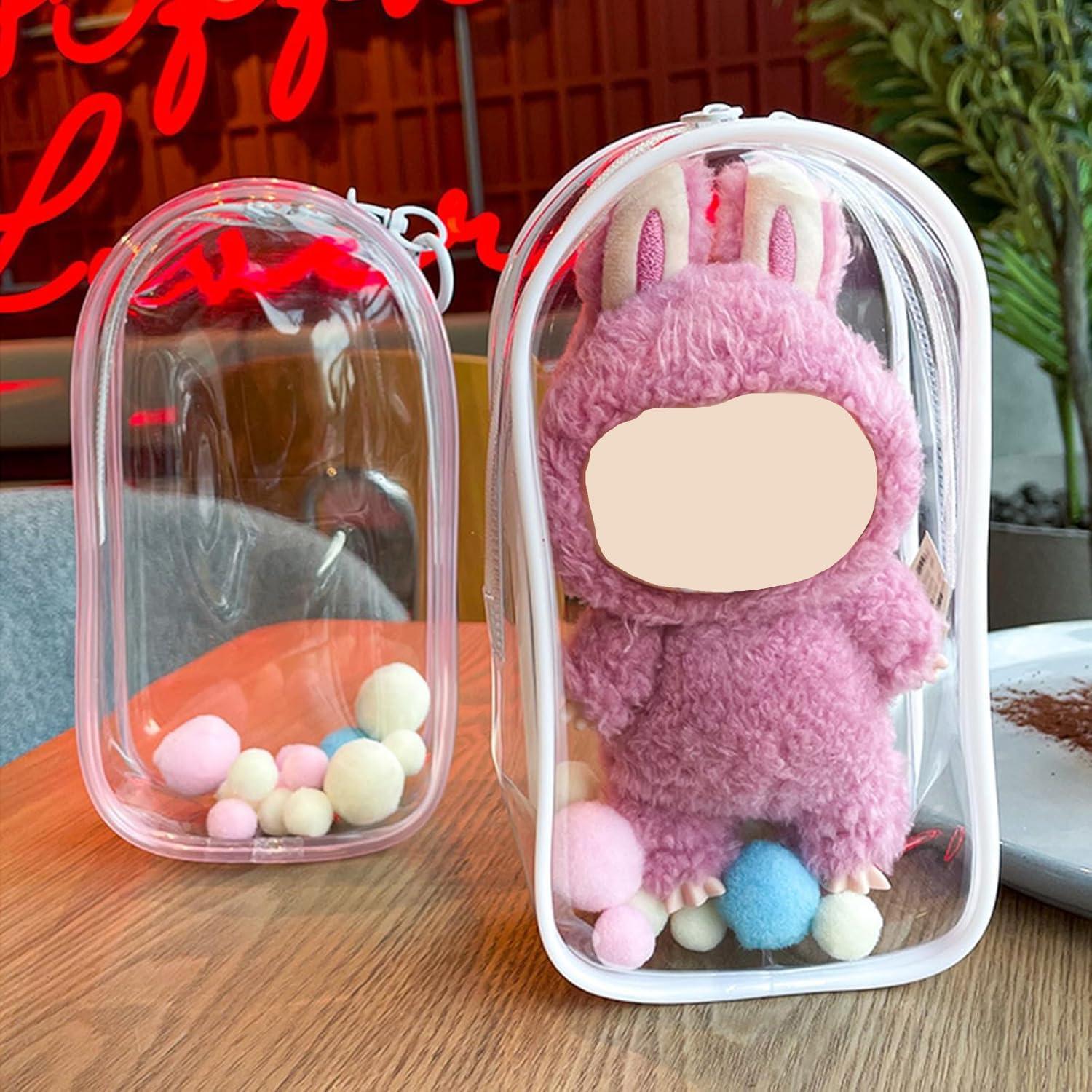 Protector de Asiento de Coche Labubu 15-17cm Verde