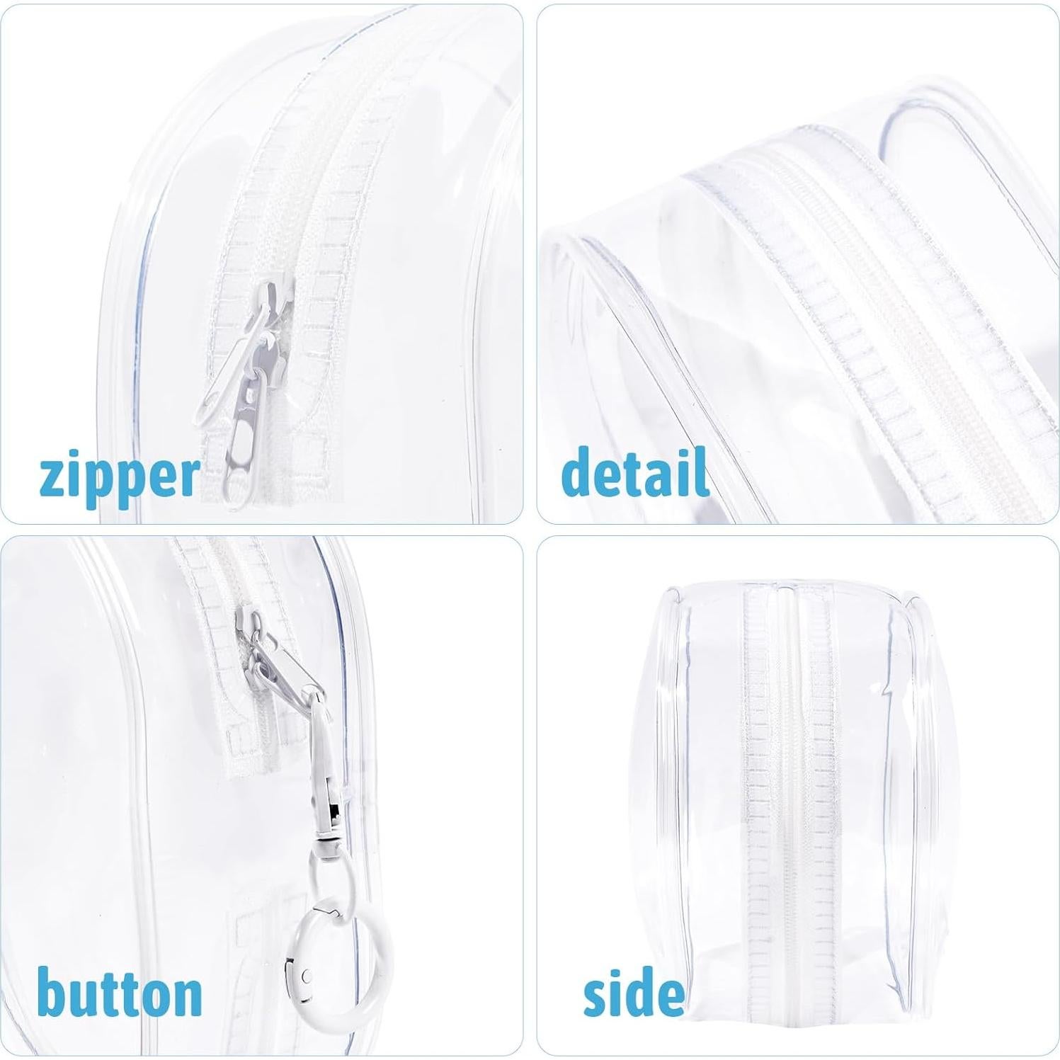 Estuche de exhibición PVC para muñecas de peluche 17cm - Blanco