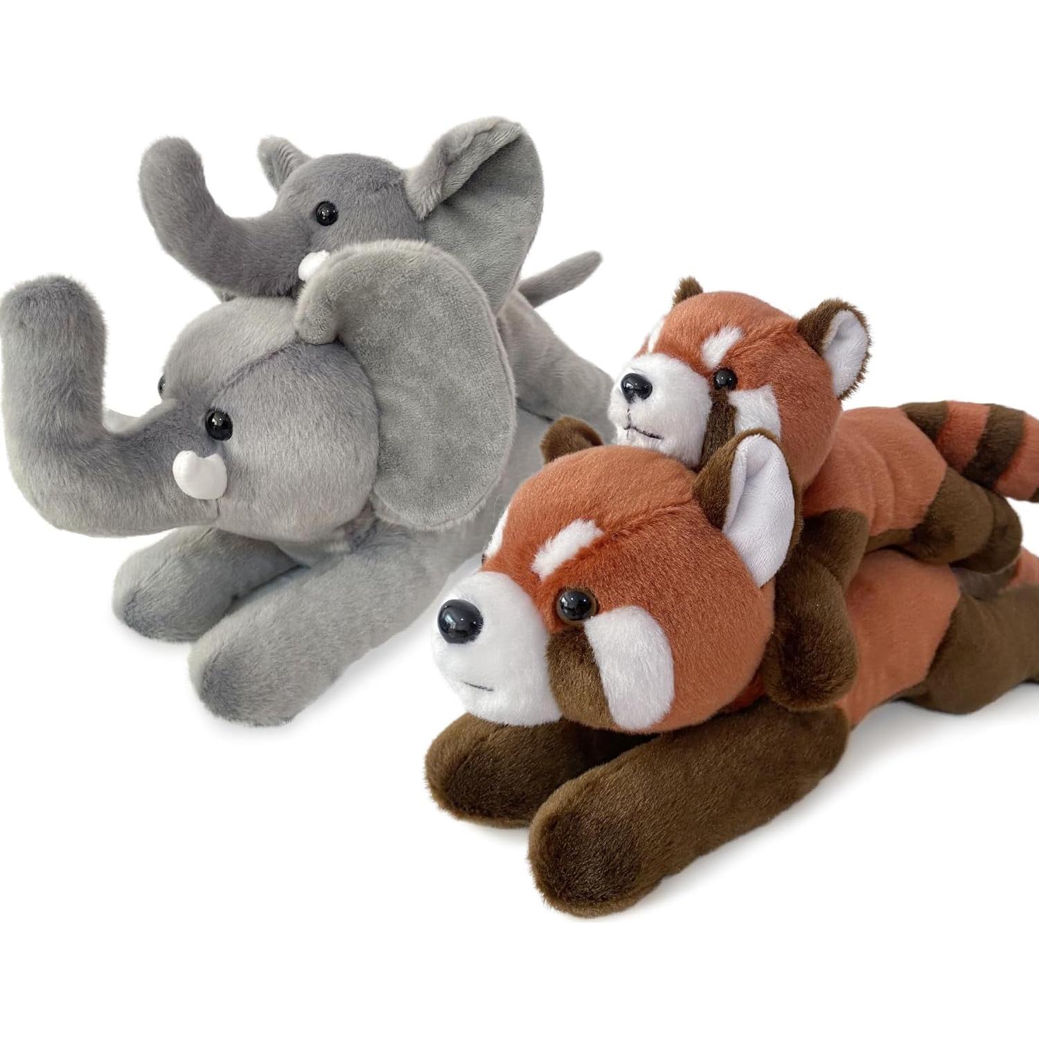 Elefante de Peluche Realista 20 cm Gupu para Niños