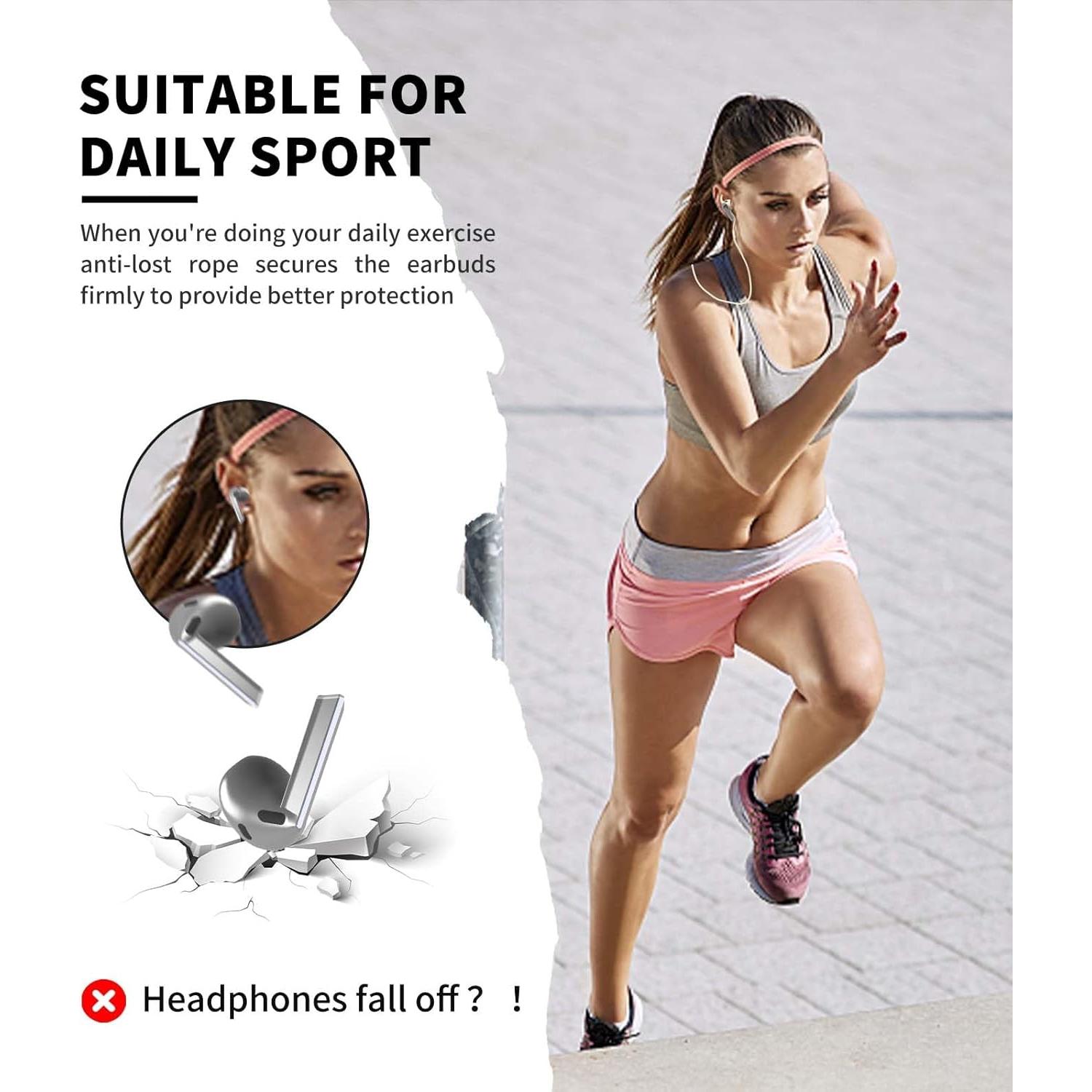 Correa Antipérdida de Silicona para Galaxy Buds 3 - Albaricoque