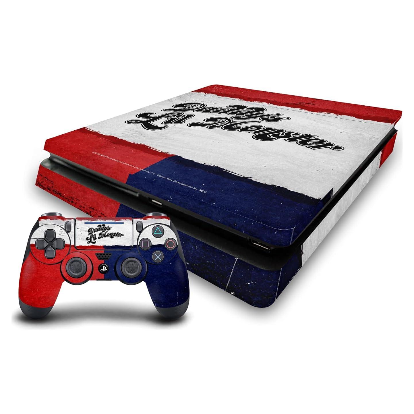 Etiqueta de Vinilo Harley Quinn para PS4 Slim - Head Case