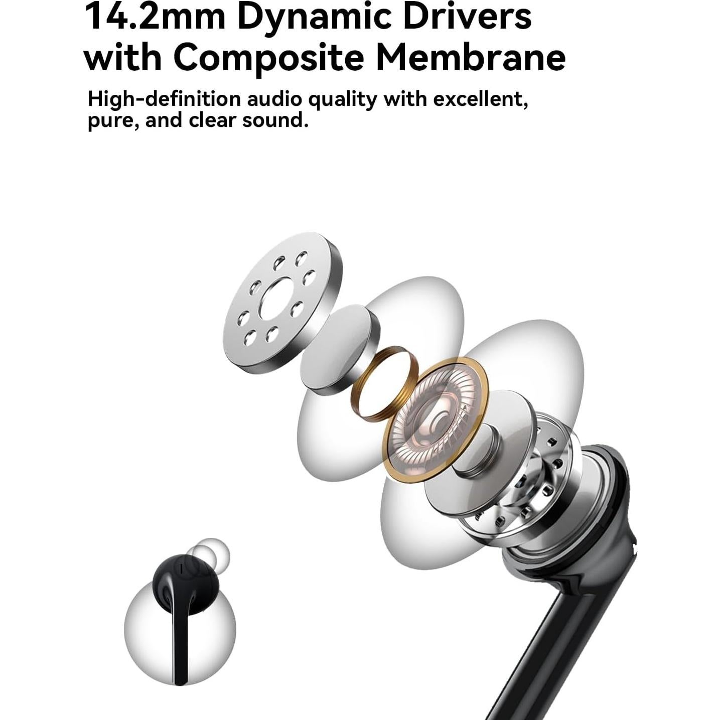 Auriculares USB C MAS CARNEY TH7 In Ear con Micrófono - Compatibles iPhone, Samsung, Google