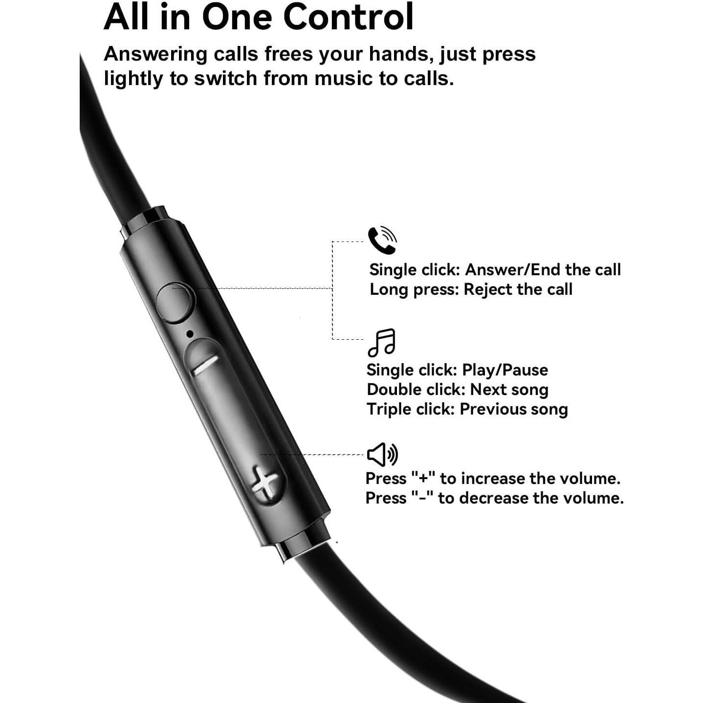 Auriculares USB C MAS CARNEY TH7 In Ear con Micrófono - Compatibles iPhone, Samsung, Google