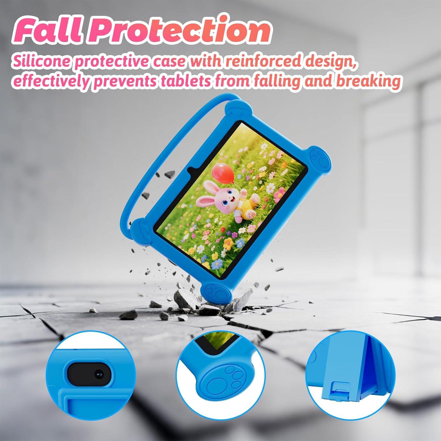 Tablet Infantil DIGITHINK 7" Azul, 4GB RAM, 32GB, Android