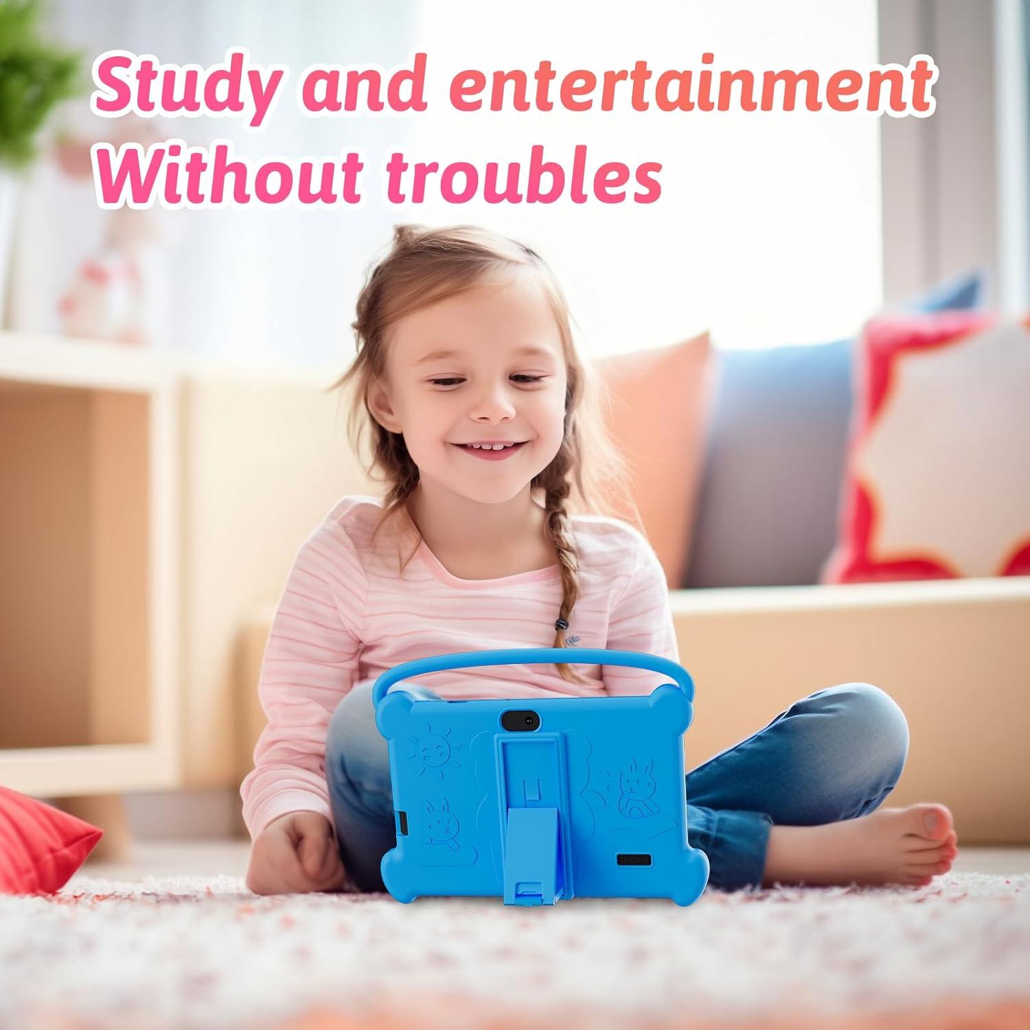 Tablet Infantil DIGITHINK 7" Azul, 4GB RAM, 32GB, Android