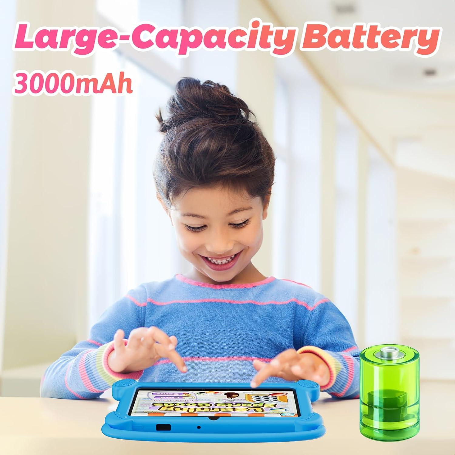 Tablet Infantil DIGITHINK 7" Azul, 4GB RAM, 32GB, Android