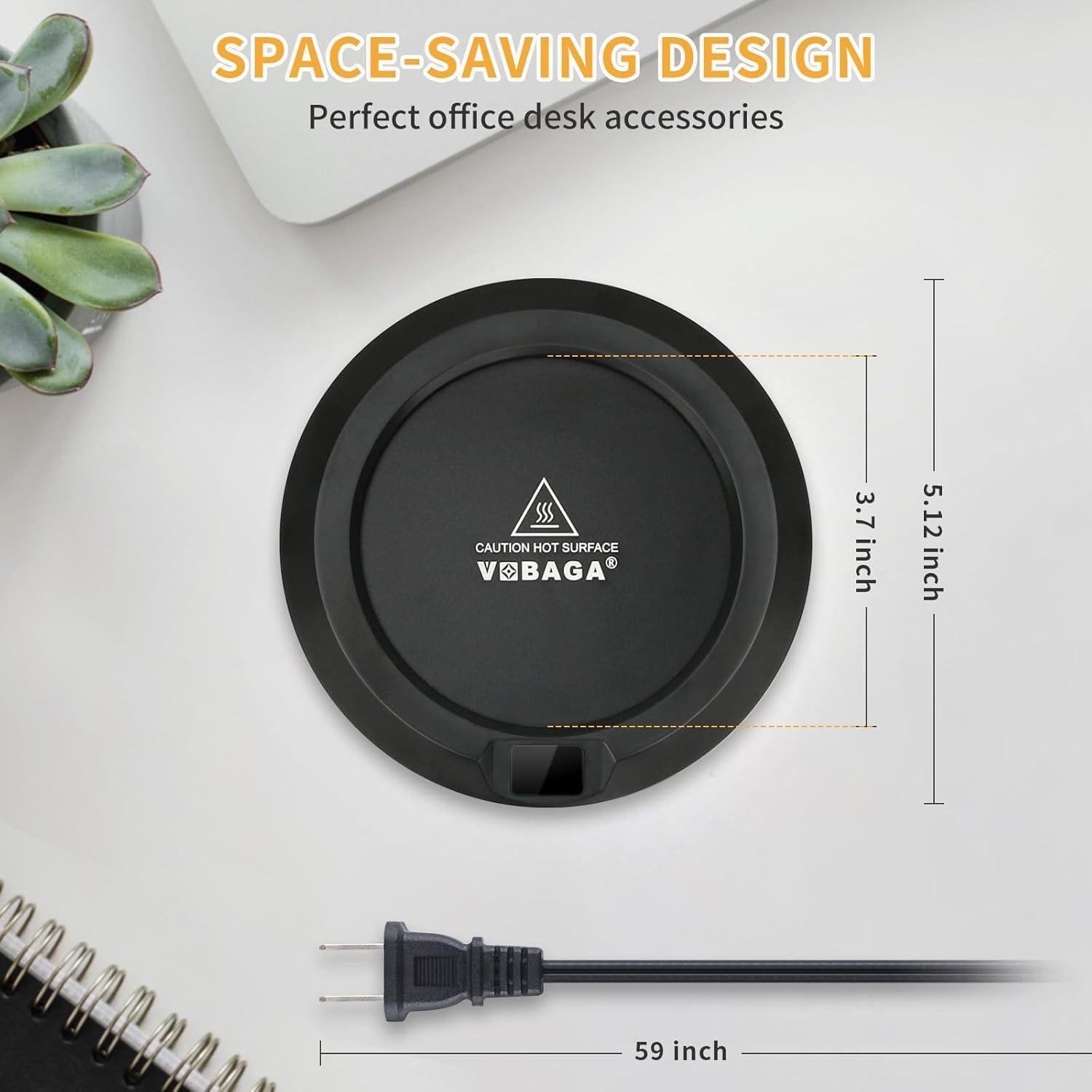 Calentador de Tazas VOBAGA 30W con Apagado Automático 2-12H