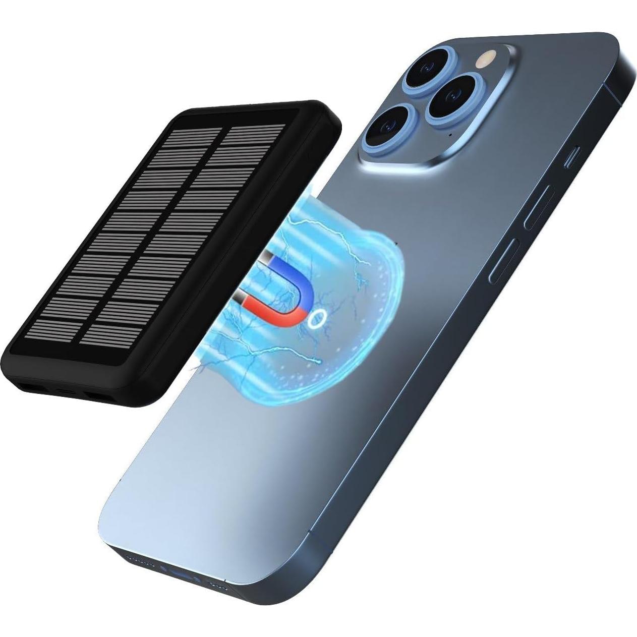 Cargador Solar Portátil 10000mAh Dongguan Carga Rápida