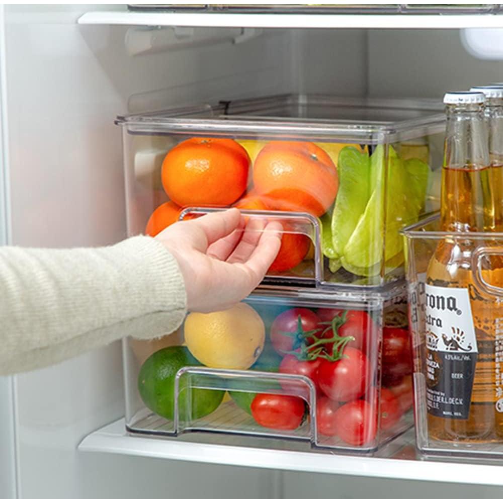 Set de 2 Contenedores de Almacenamiento de Alimentos - Plástico BPA Free