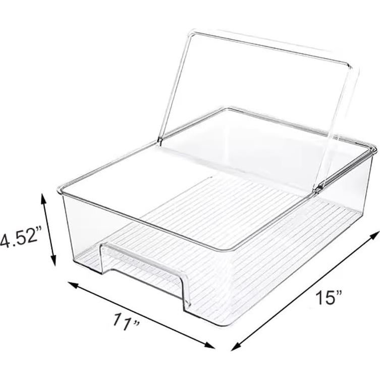 Set de 2 Contenedores de Almacenamiento de Alimentos - Plástico BPA Free