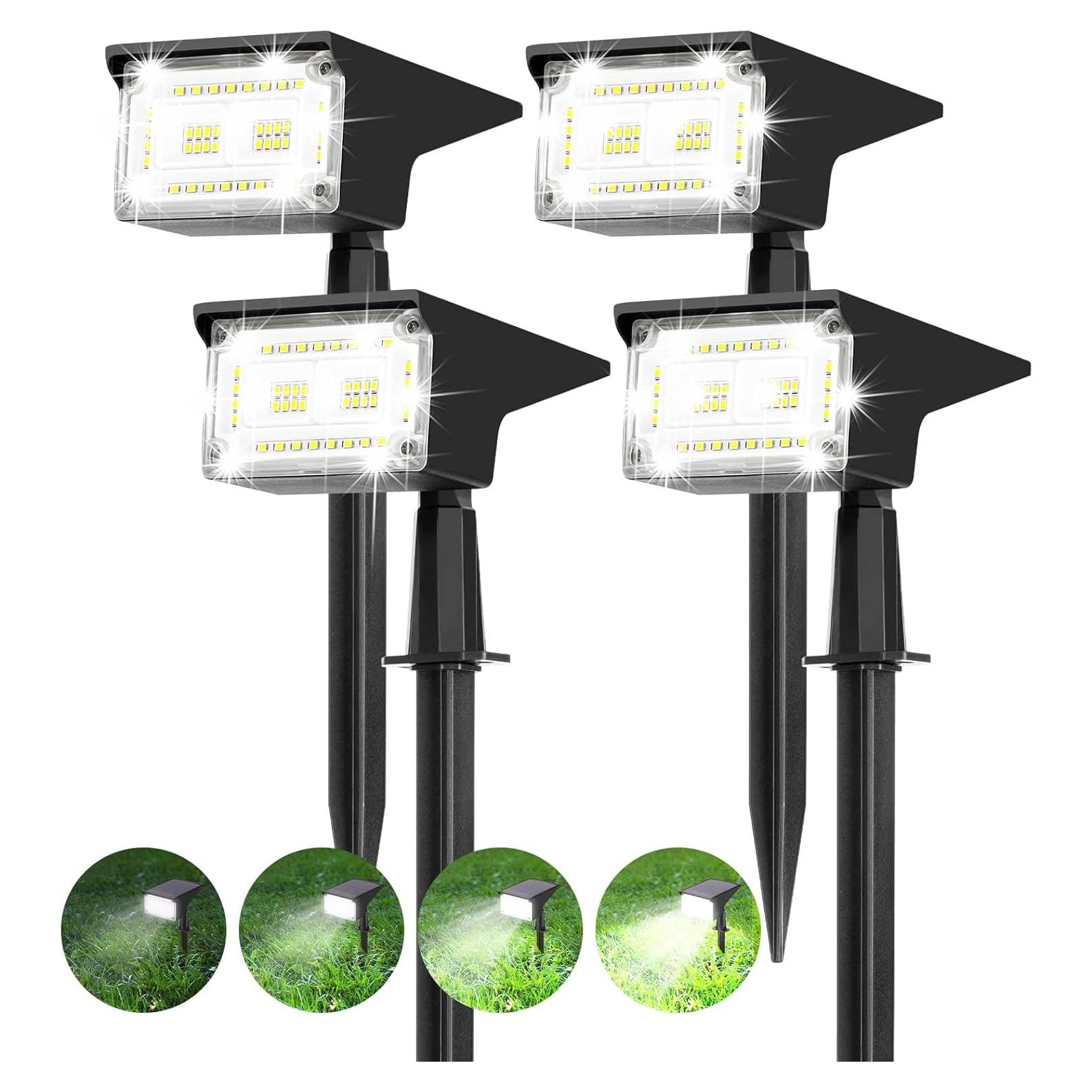 Luces Solares de Spot Exterior ZJOJO 40 LEDs IP65 1kg