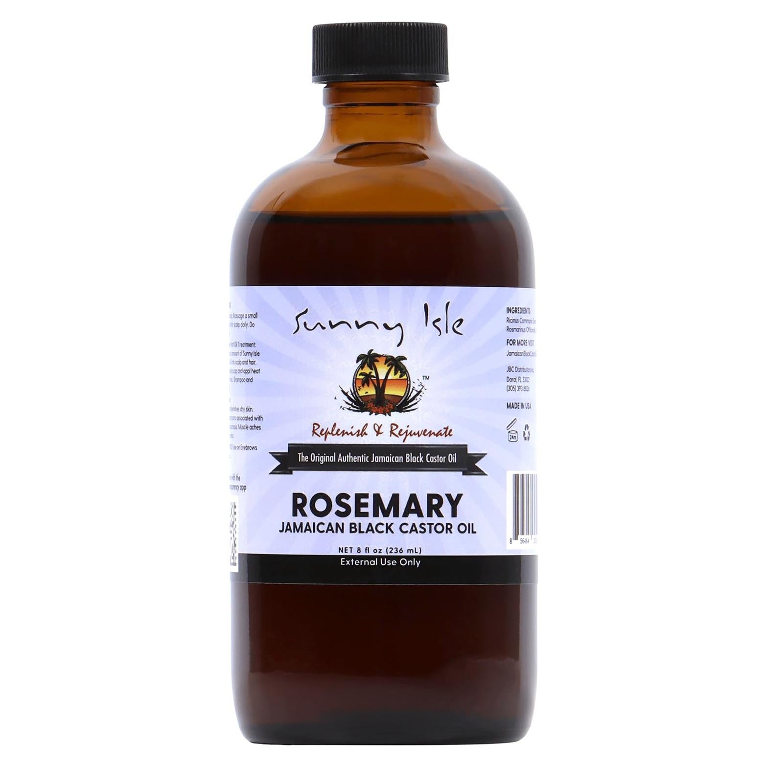 Aceite de Ricino Negro Jamaicano Sunny Isle 240g - Crecimiento Capilar