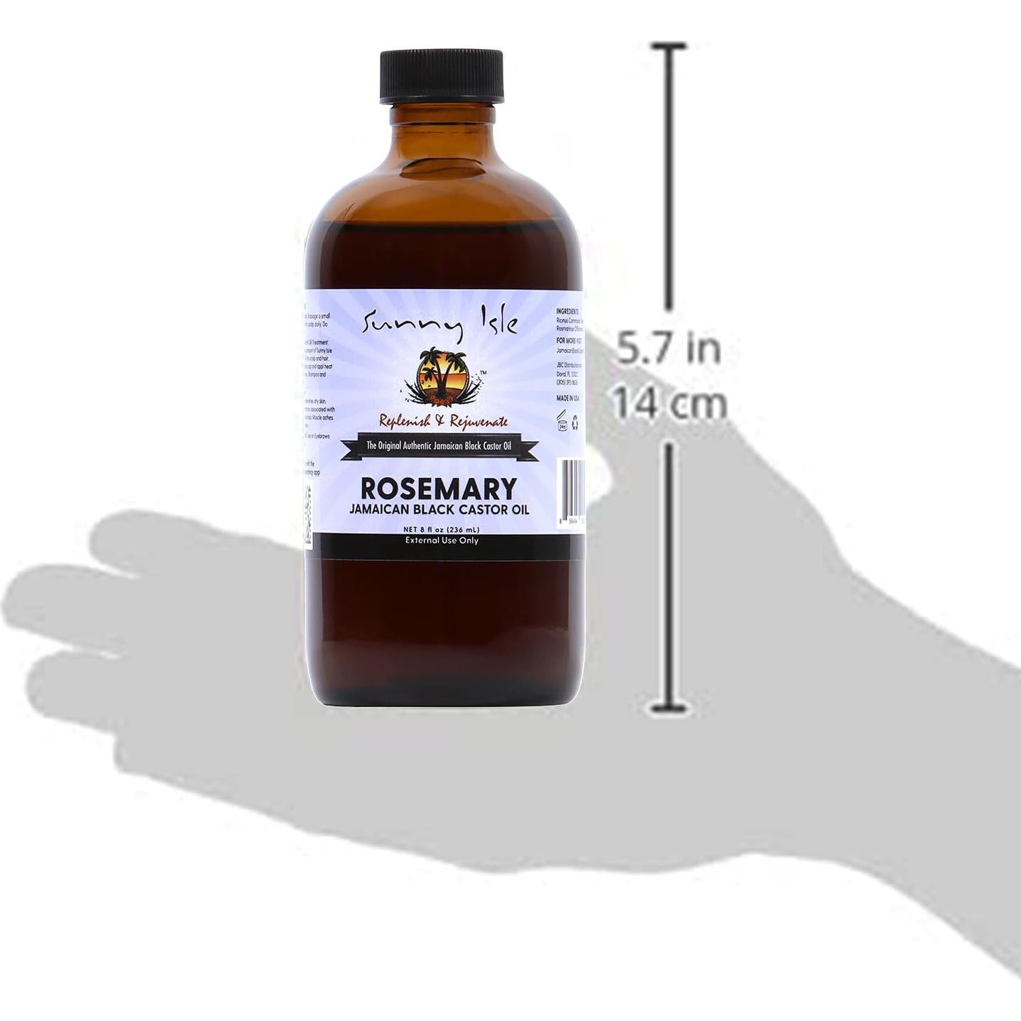 Aceite de Ricino Negro Jamaicano Sunny Isle 240g - Crecimiento Capilar