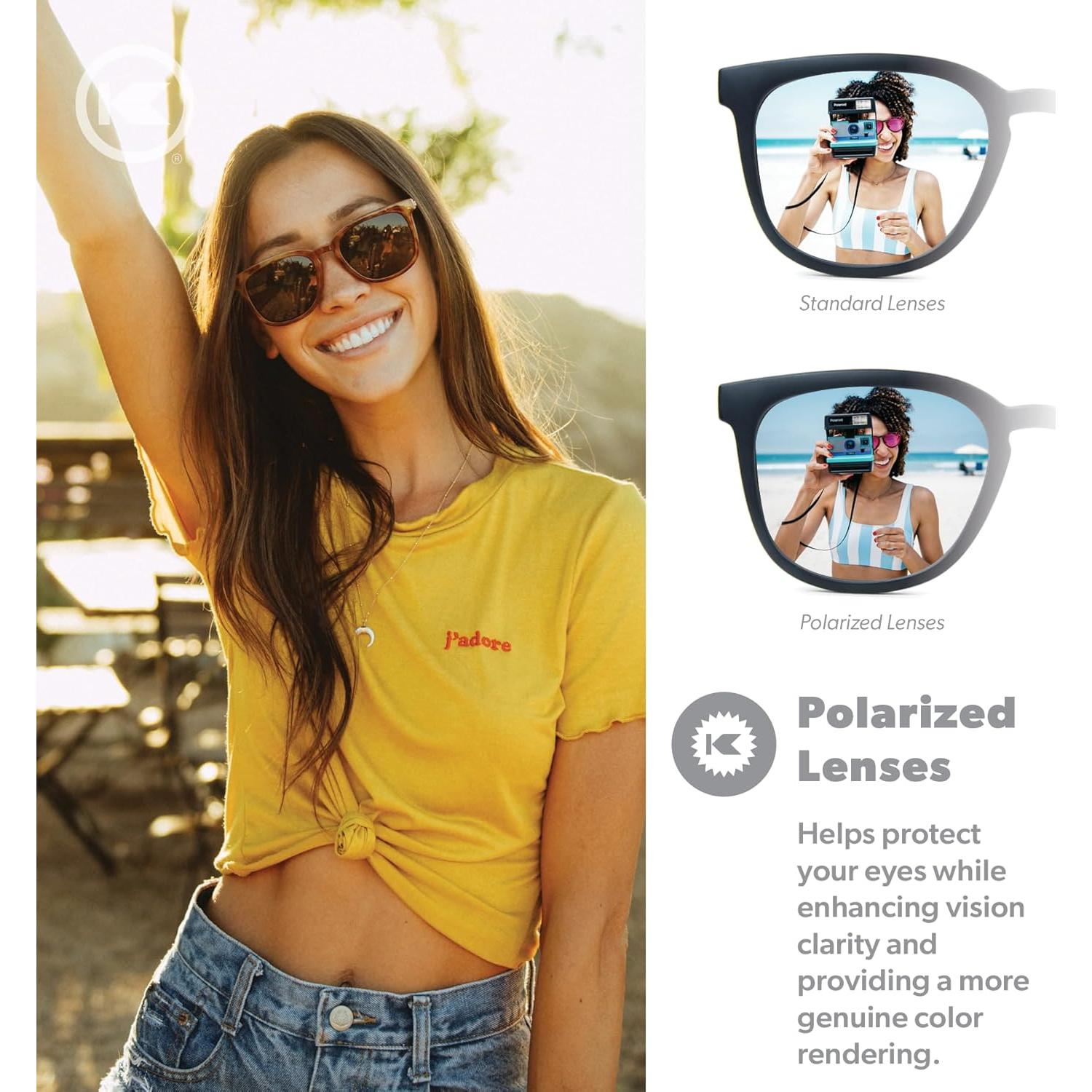 Gafas de sol polarizadas Knockaround Premiums UV400 para mujer