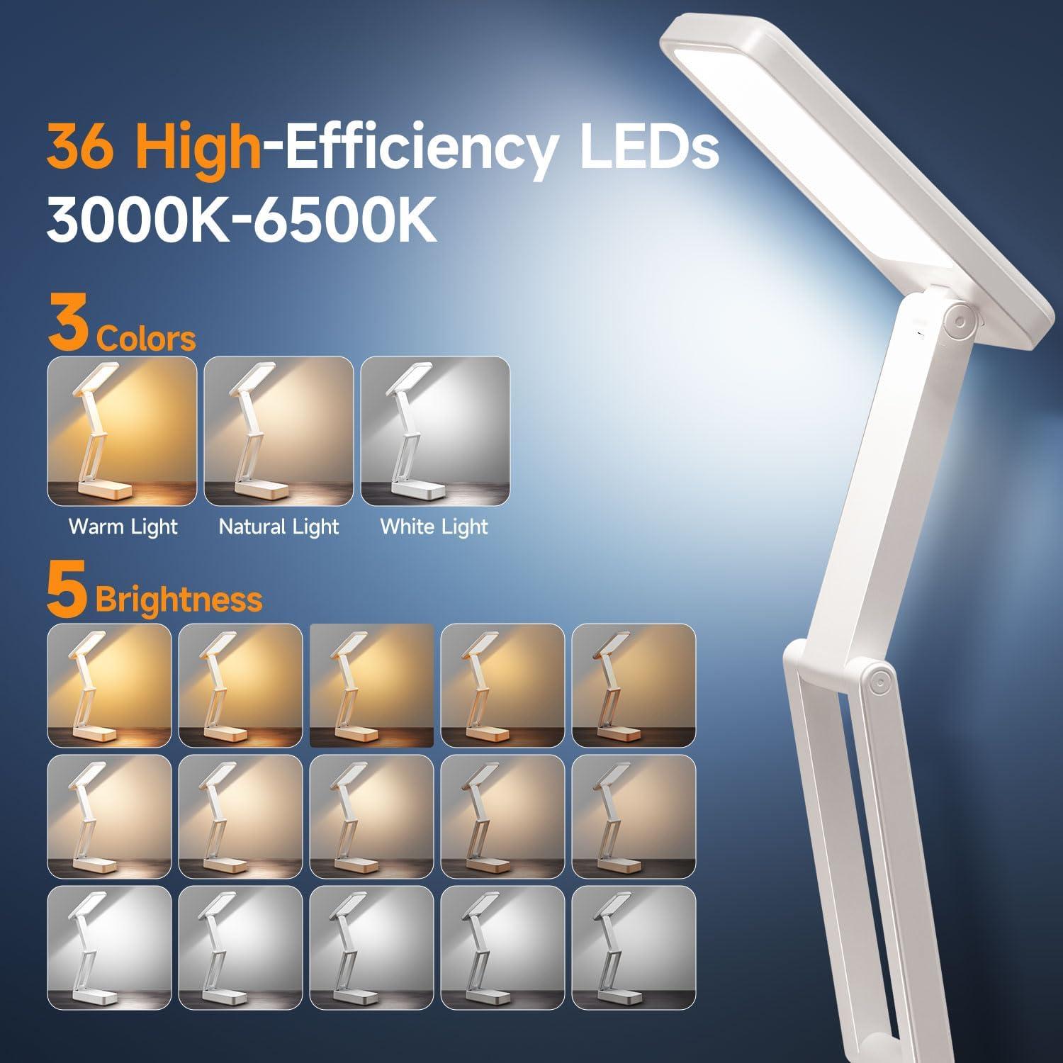 Lámpara de Batería Recargable Coolnight 3600mAh 3 Colores