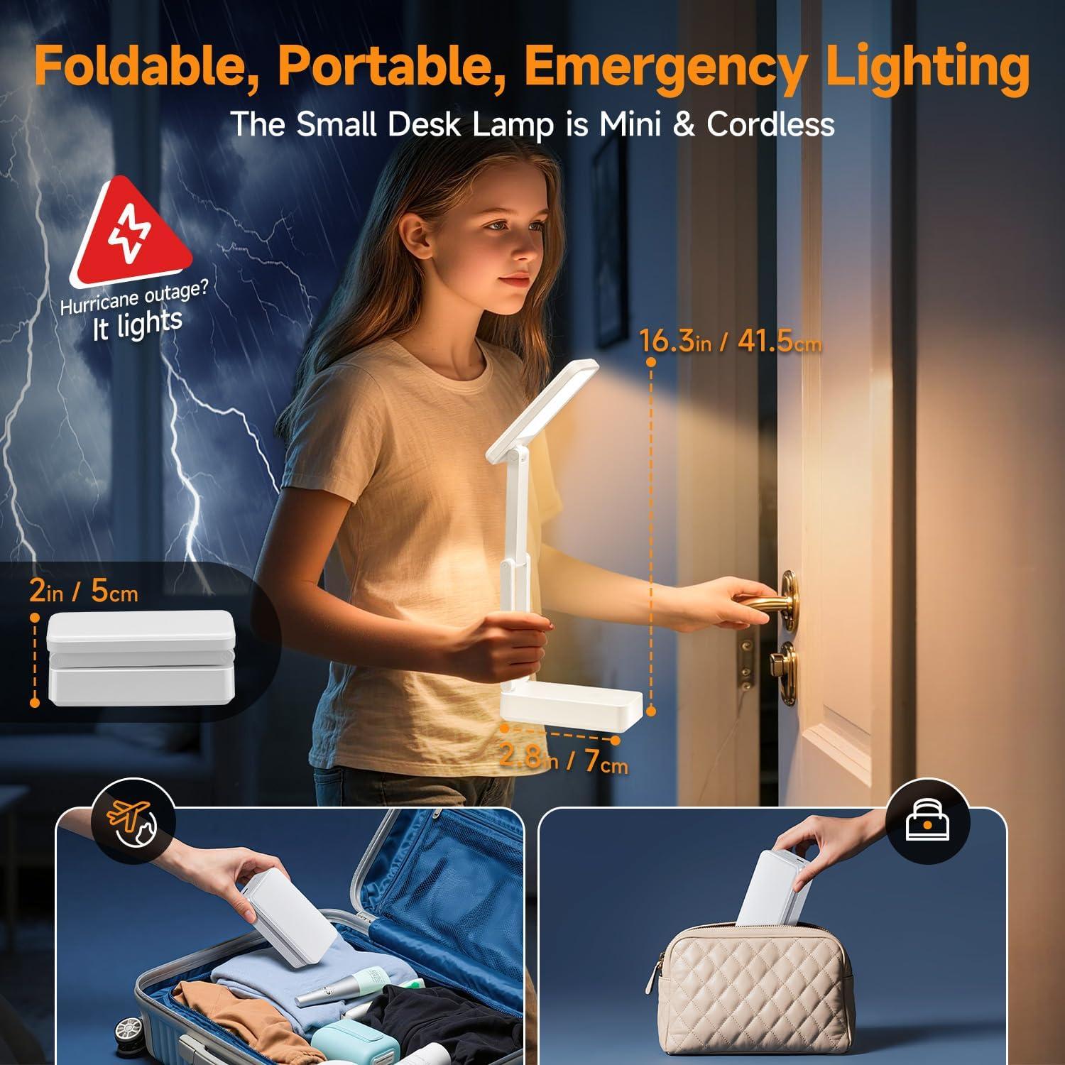 Lámpara de Batería Recargable Coolnight 3600mAh 3 Colores