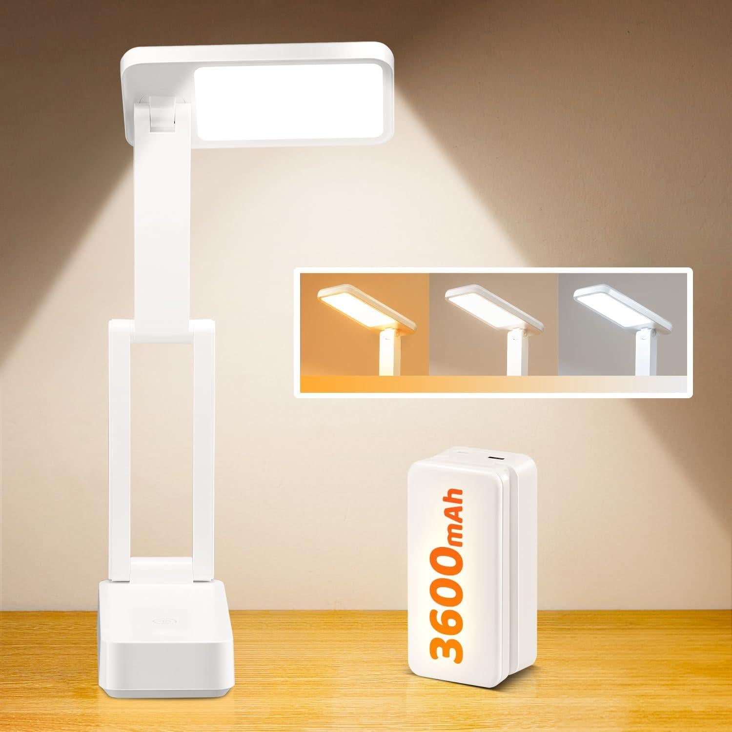 Lámpara de Batería Recargable Coolnight 3600mAh 3 Colores