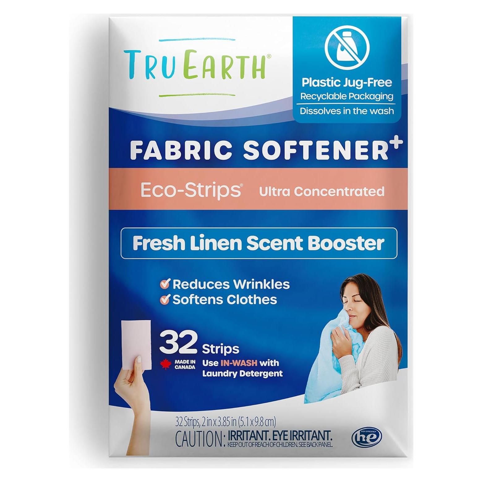 Suavizante de Tela Tru Earth 32 Unidades Aroma Ropa Fresca