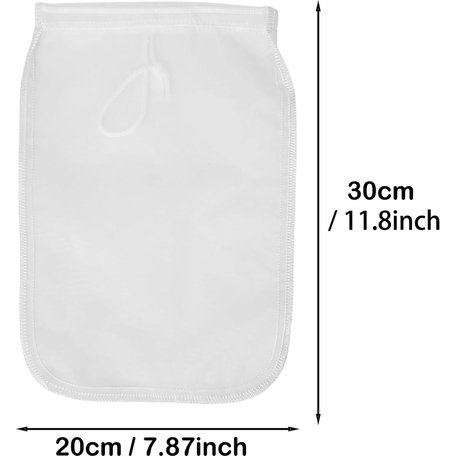 Paquete de 2 Bolsas Reutilizables de Nylon DAOGUAUNG 19.8x30 cm