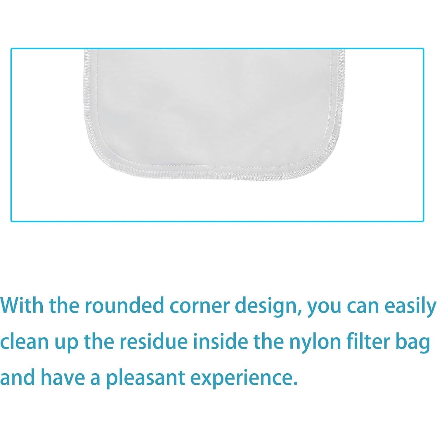Paquete de 2 Bolsas Reutilizables de Nylon DAOGUAUNG 19.8x30 cm