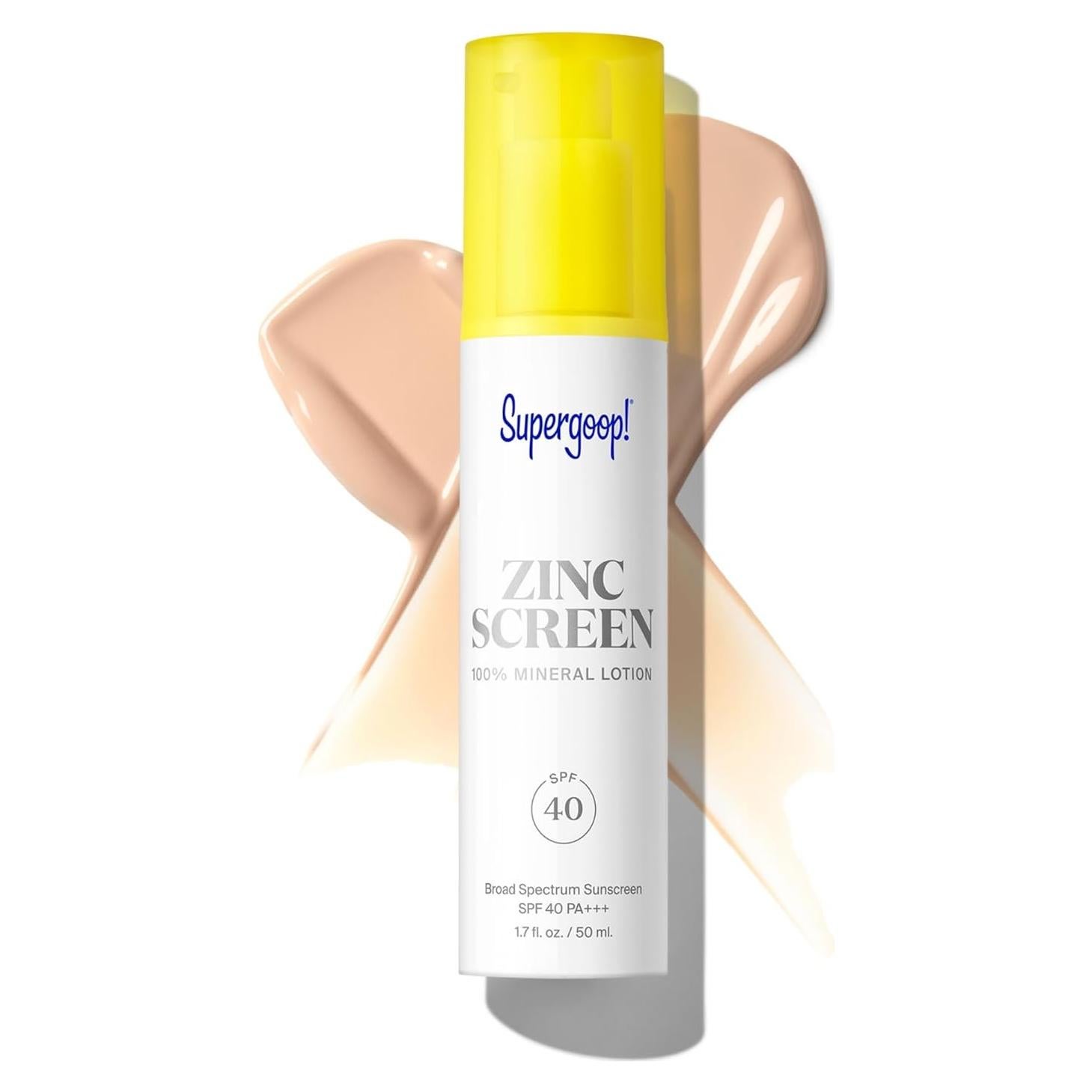 Protector Solar Facial Mineral Supergoop! Zincscreen 50ml SPF 40