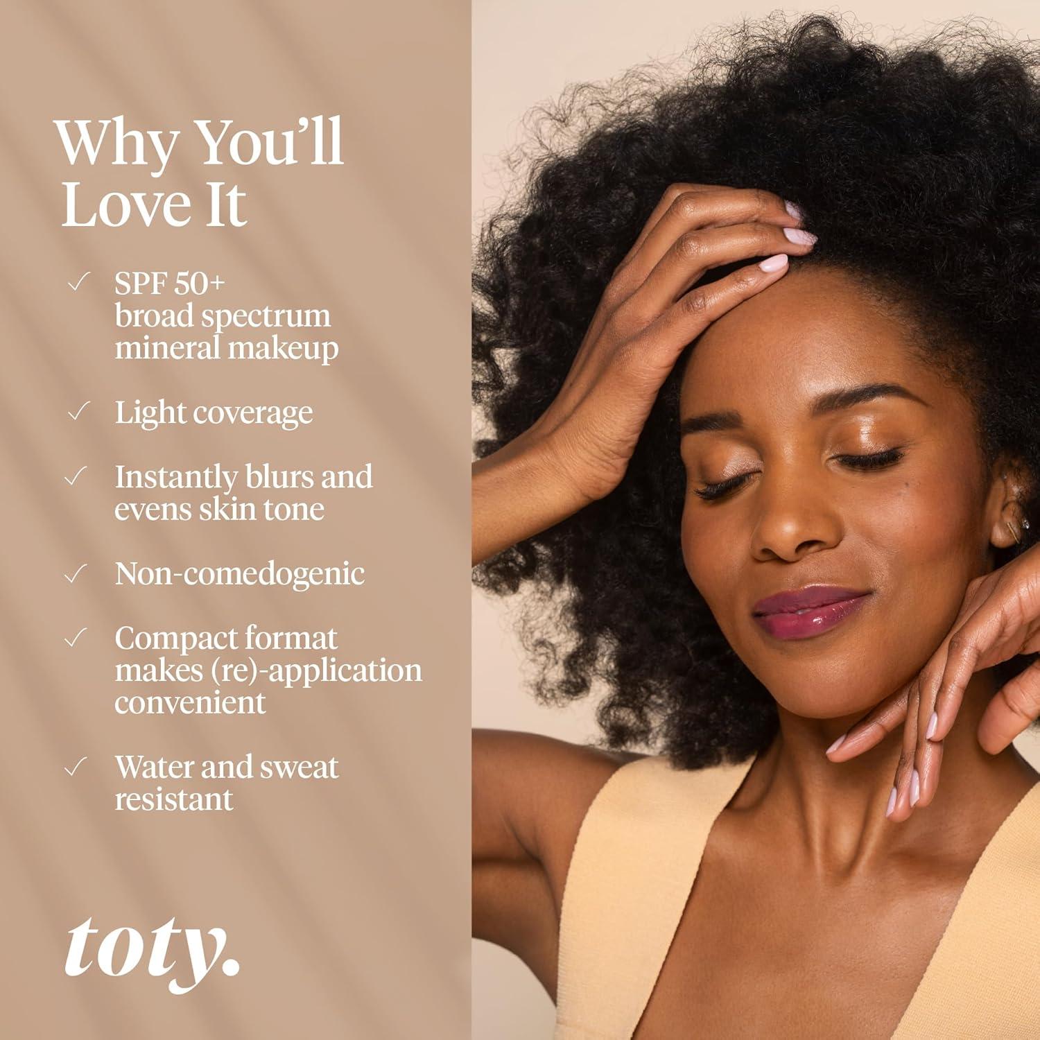 Toty CC Crema Compacta SPF 50+ Sofia Vergara - 5W1 Terracota