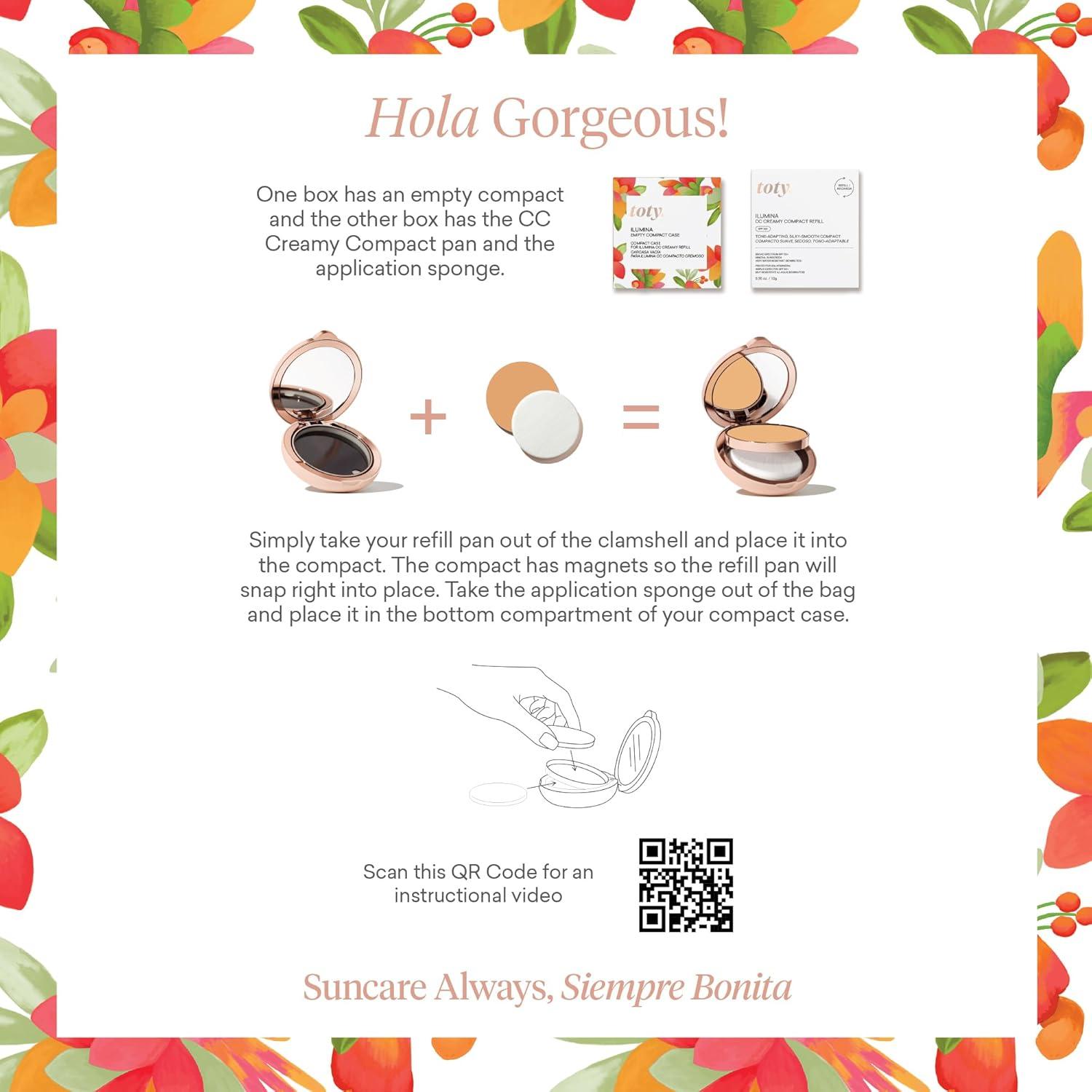 Toty CC Crema Compacta SPF 50+ Sofia Vergara - 5W1 Terracota