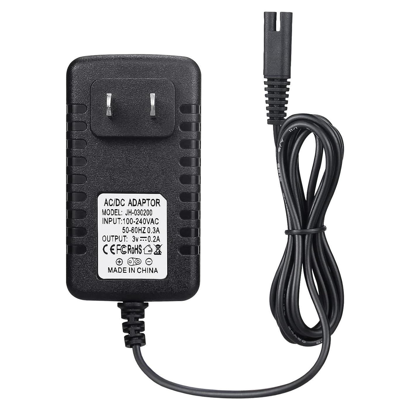 Cargador Reemplazo Waterpik WP360 WP462 WP450 1.5m Negro