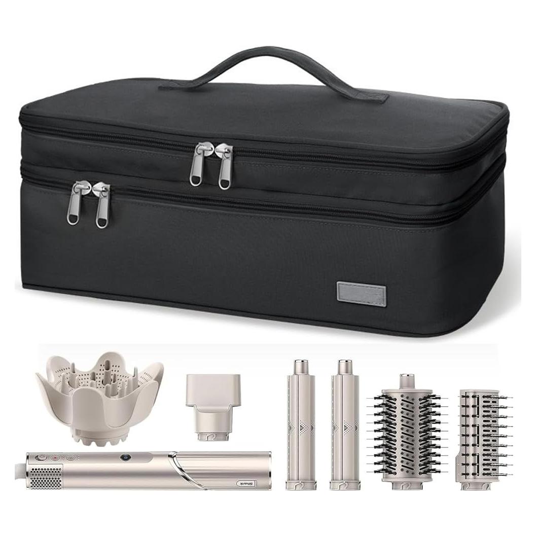 Bolsa de Herramientas de Viaje JNEWIN para Secador de Pelo Negro