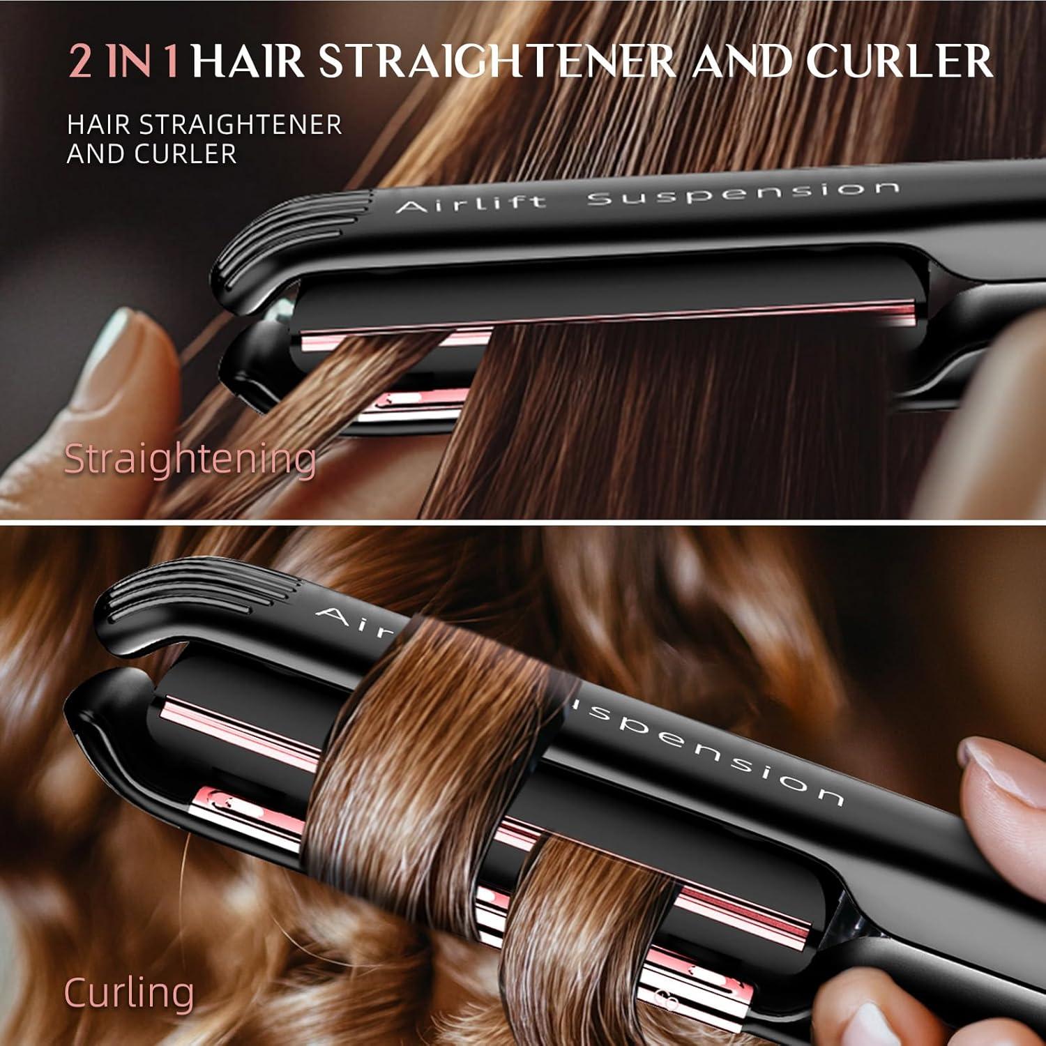 Plancha de Pelo Rucha Air 1" Cerámica Iónica 370-450°F