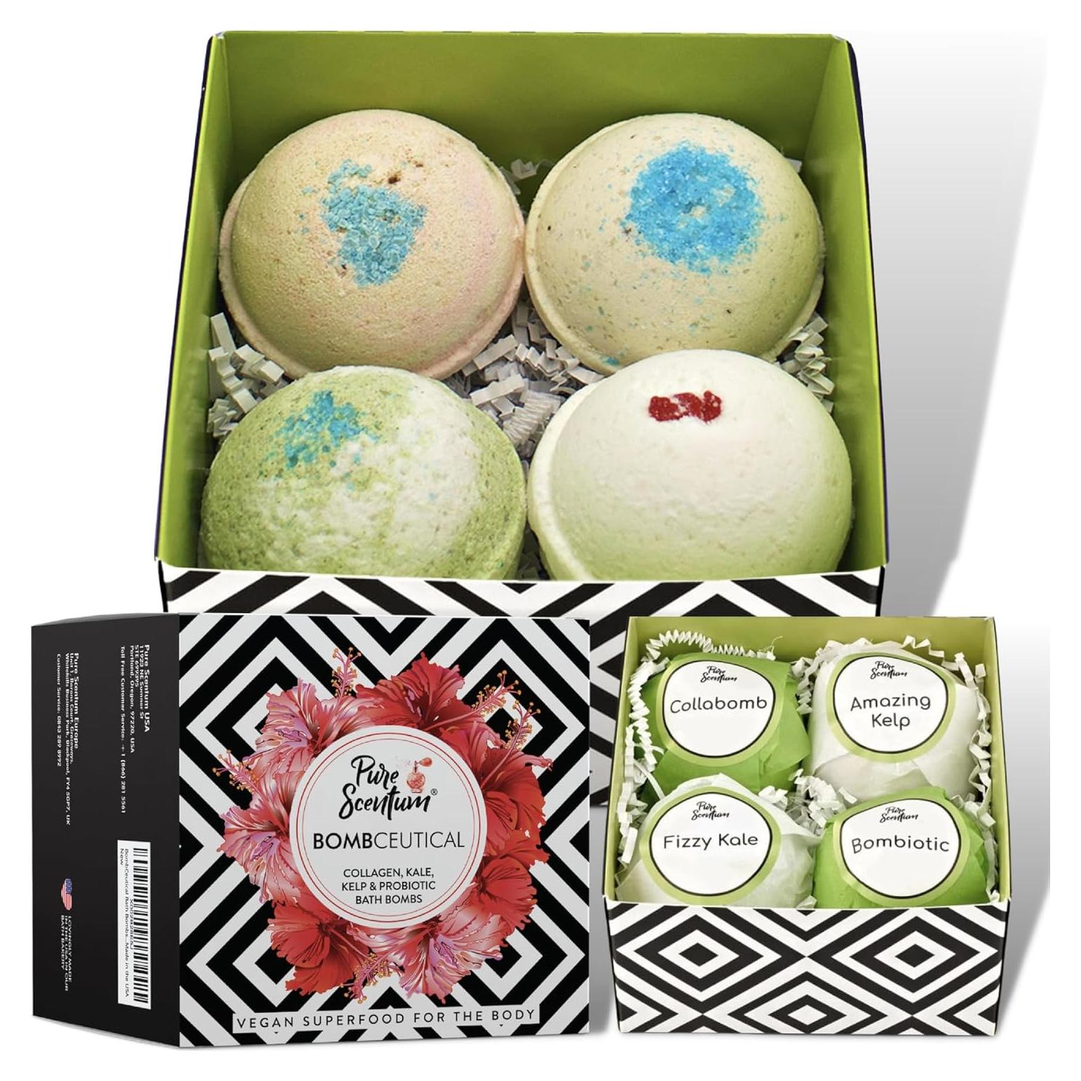 Set de Bombas de Baño Bombceutical - Hidratantes y Naturales