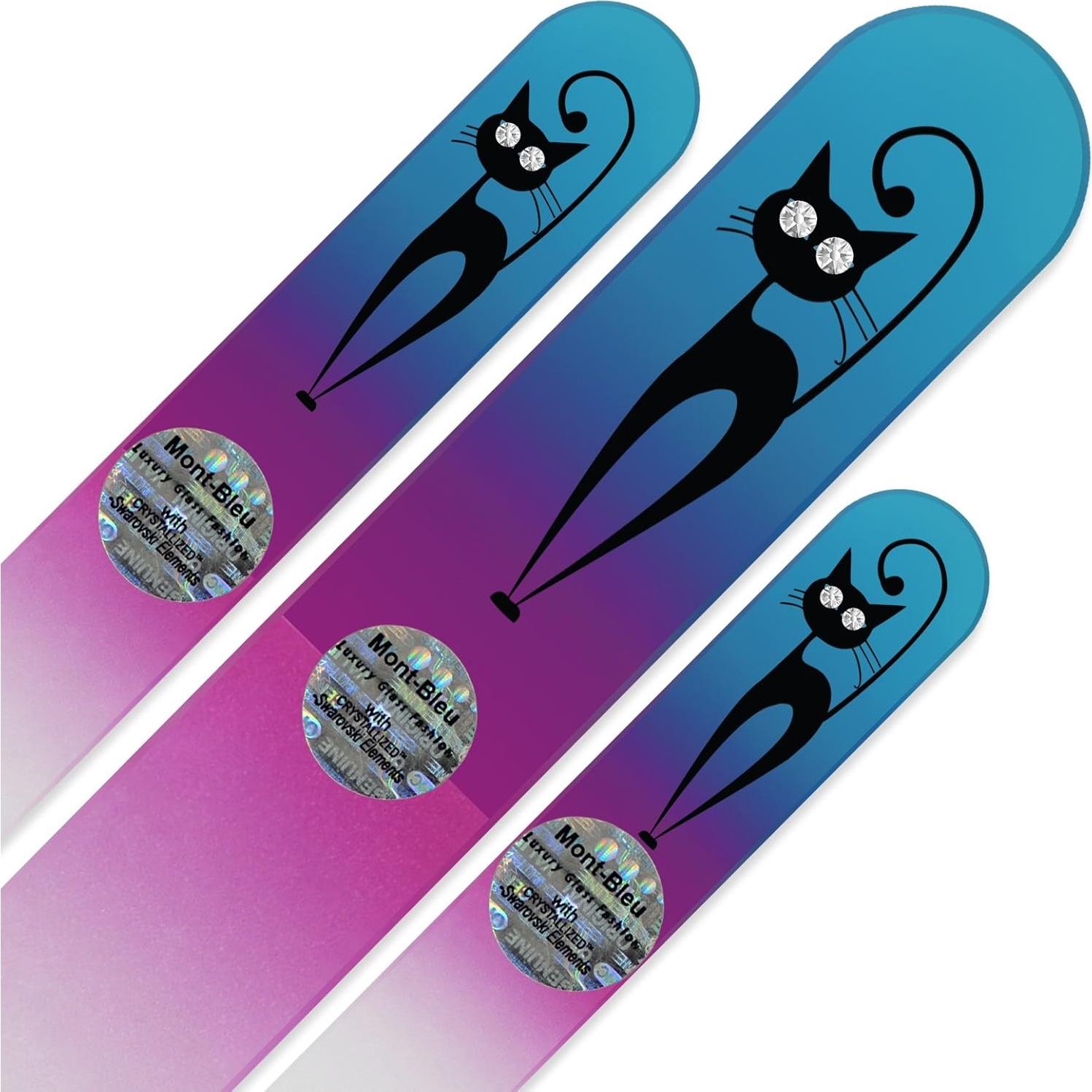 Set de 3 Limpiadores de Uñas de Cristal Mont Bleu - Hecho a Mano