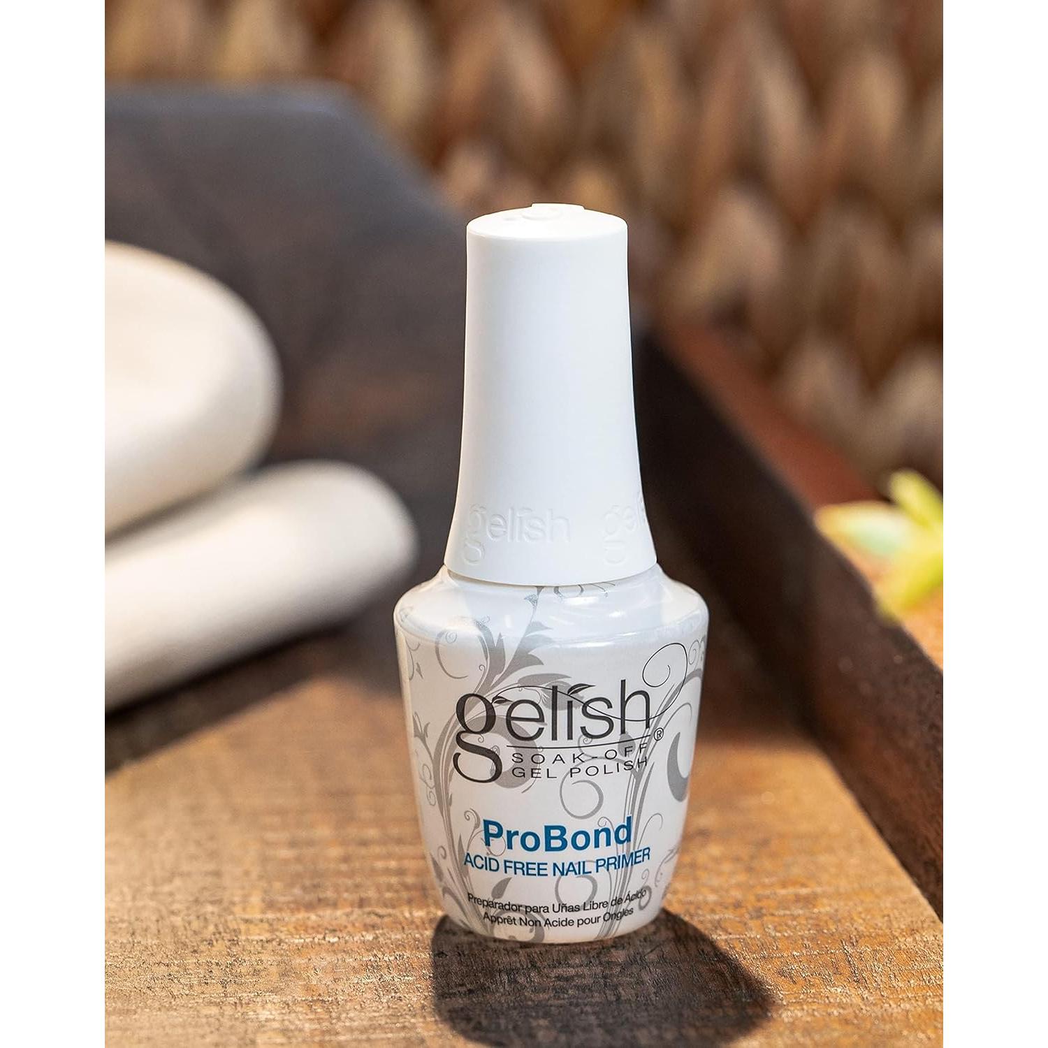 Gelish ProBond Primer Sin Ácido para Uñas 15mL - Adhesión Duradera