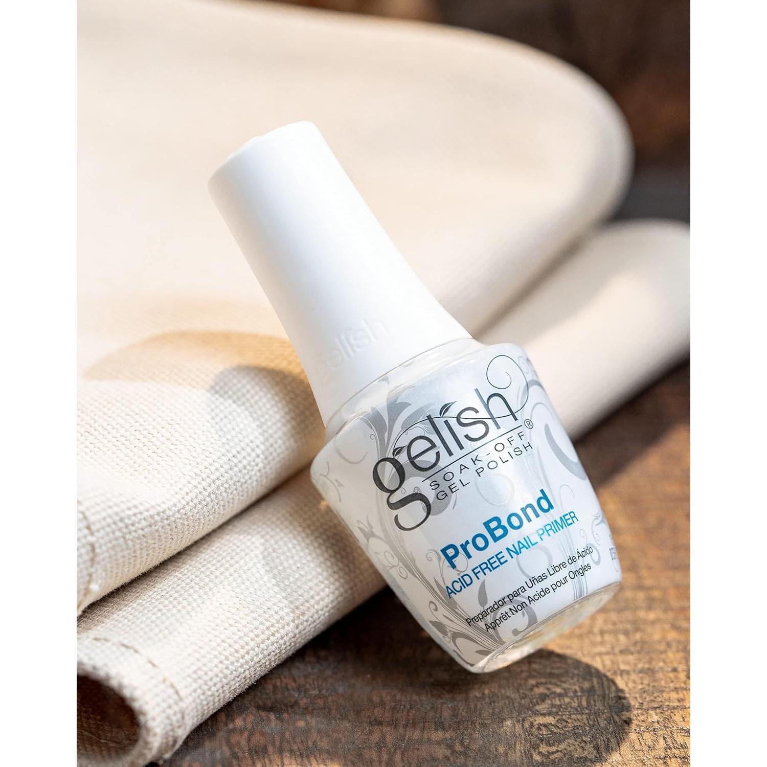 Gelish ProBond Primer Sin Ácido para Uñas 15mL - Adhesión Duradera