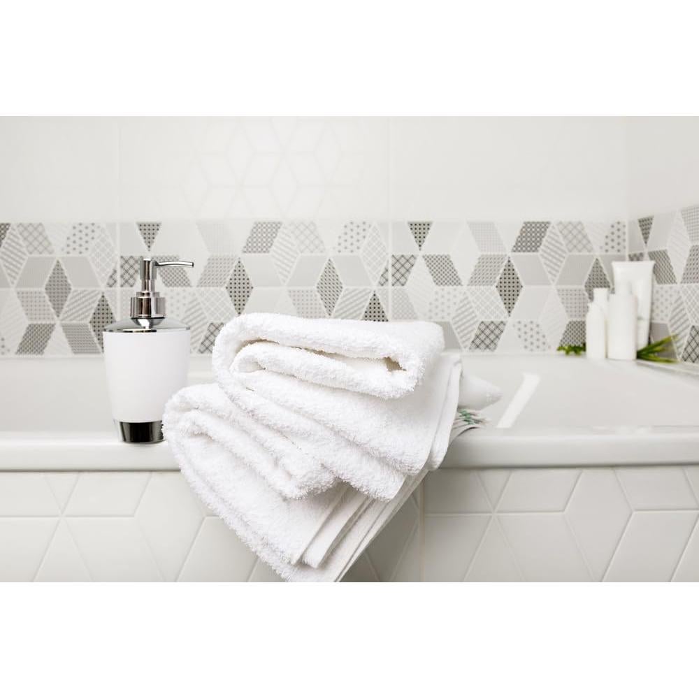Toallas de Baño ZUPERIA Paquete de 12 - 100% Algodón 61x122 cm