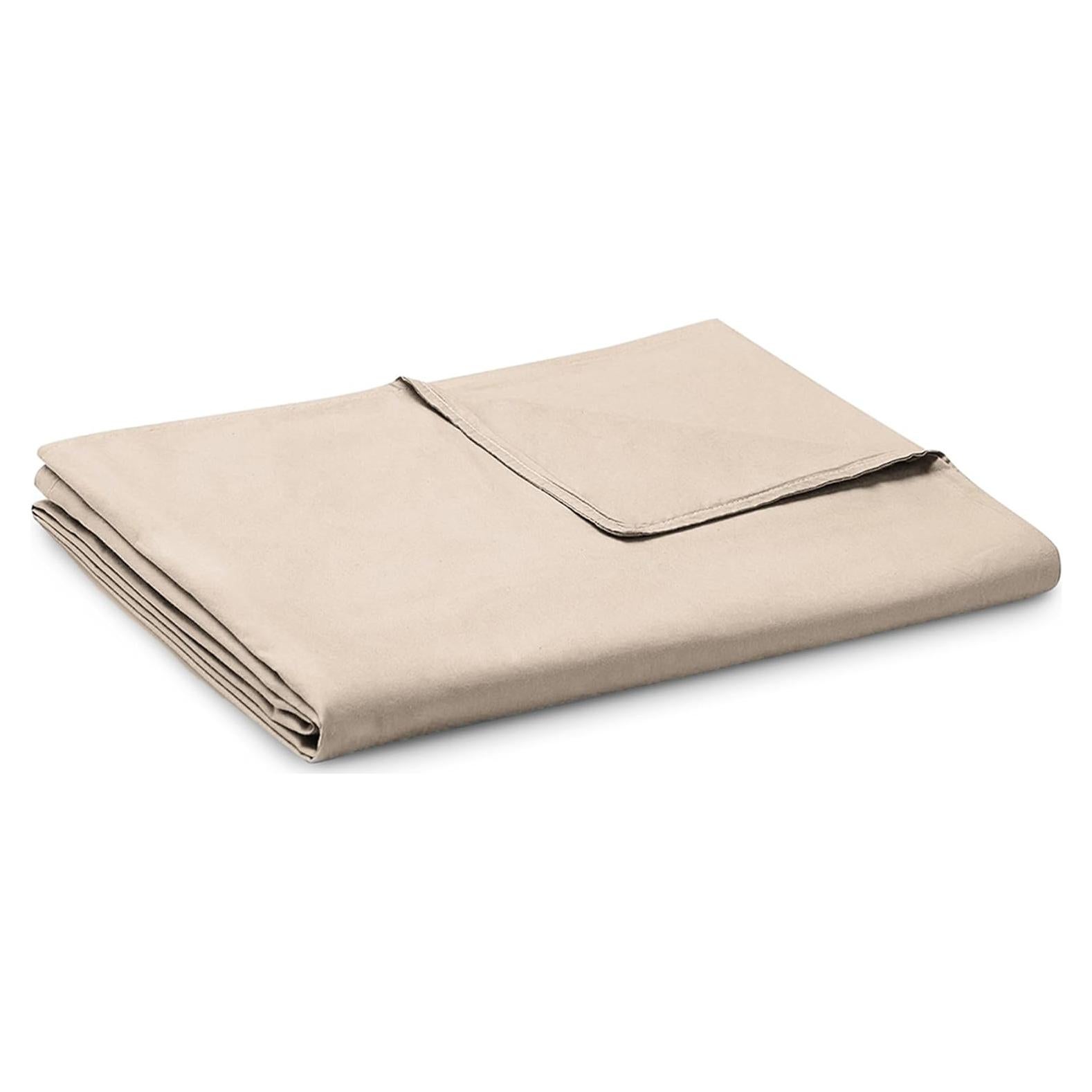 Cubierta de Edredón de Algodón YnM Caqui 91x122 cm