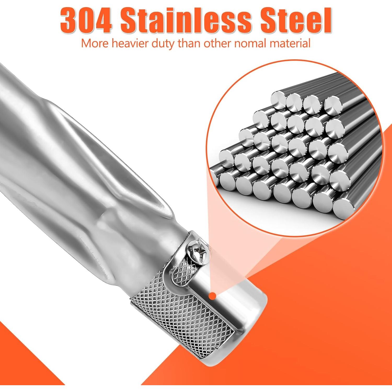 Quemador de Parrilla QuliMetal 18" Acero Inoxidable para Weber Spirit 200