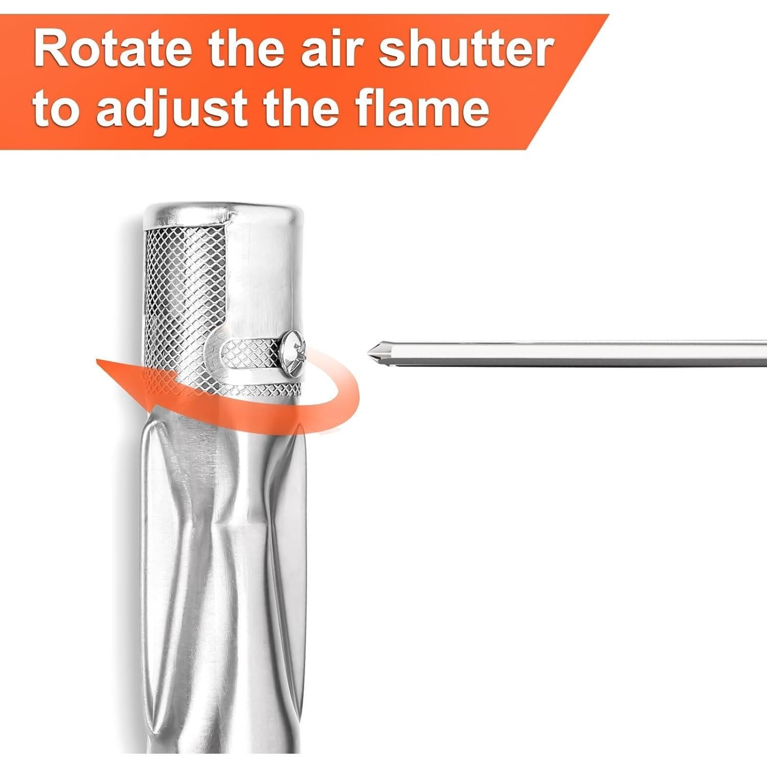 Quemador de Parrilla QuliMetal 18" Acero Inoxidable para Weber Spirit 200