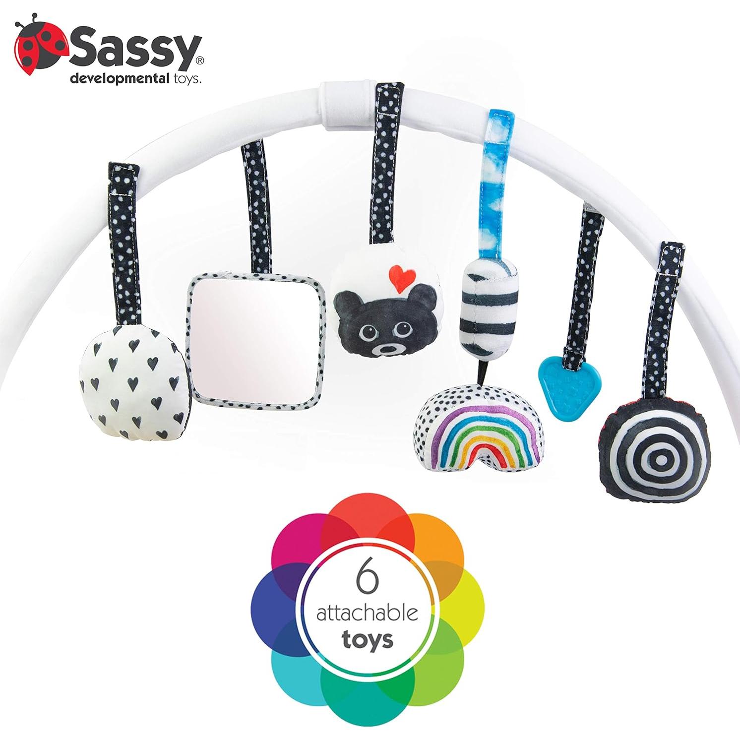 Alfombra de Actividad Sassy Stages 2 en 1 para Bebés 0+ Meses