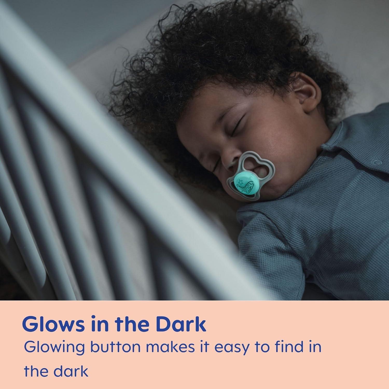 Chupetes MAM Supreme Night 2 Unidades 16+ Meses Brillan en Oscuridad