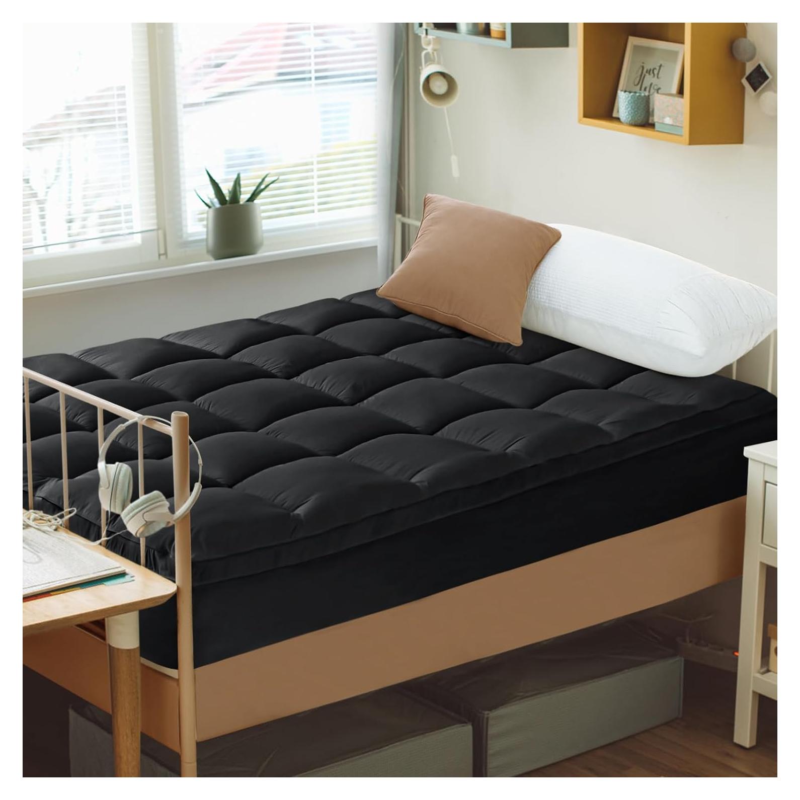 Topper de Colchón CYMULA Twin XL - Almohadilla Suave y Fresca