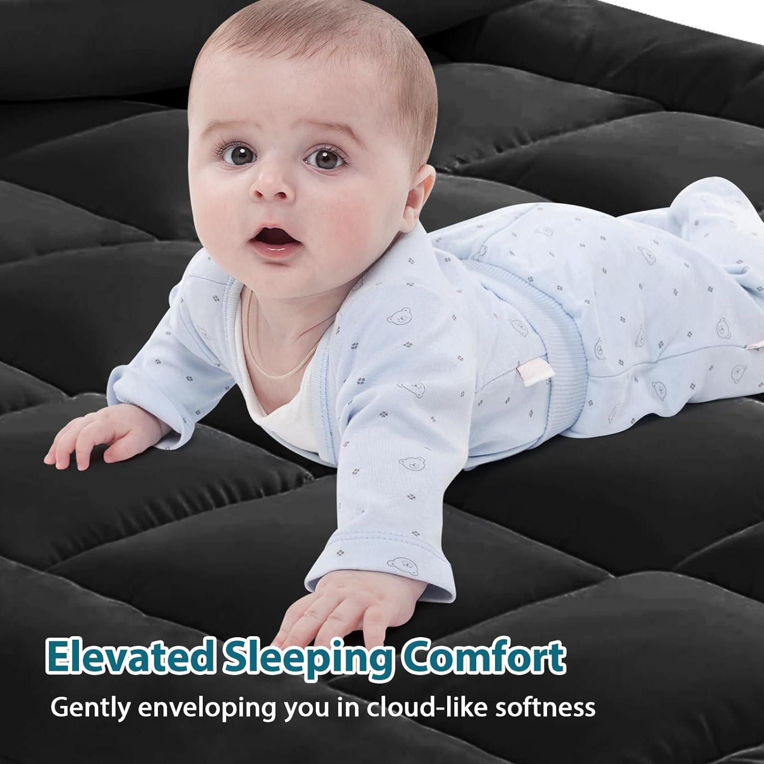 Topper de Colchón CYMULA Twin XL - Almohadilla Suave y Fresca