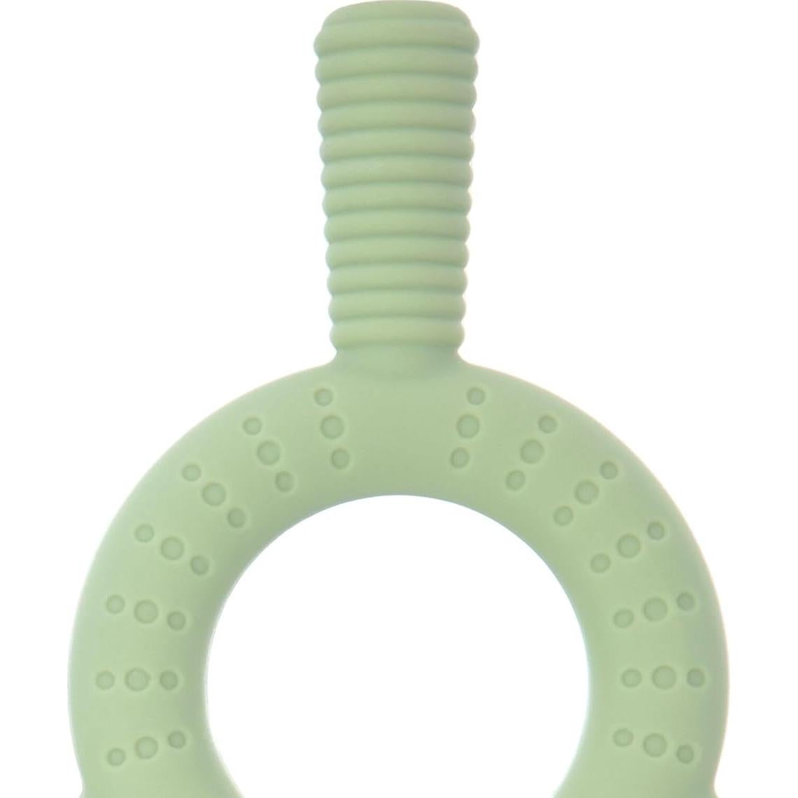 Mordedor de Silicona Nuby para Bebés 3+ Meses - Paquete de 2