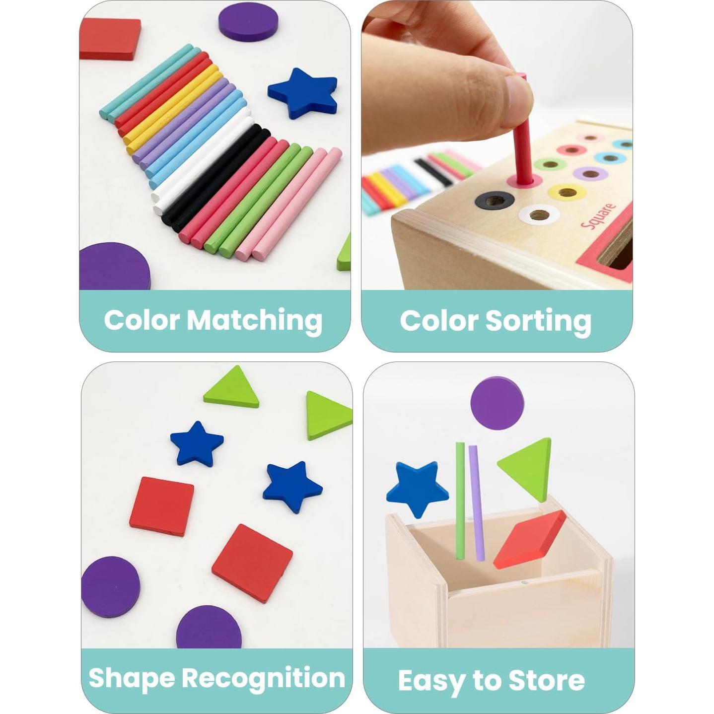 Juguete Clasificador de Formas y Colores EANCYE 8.9x7.4 cm