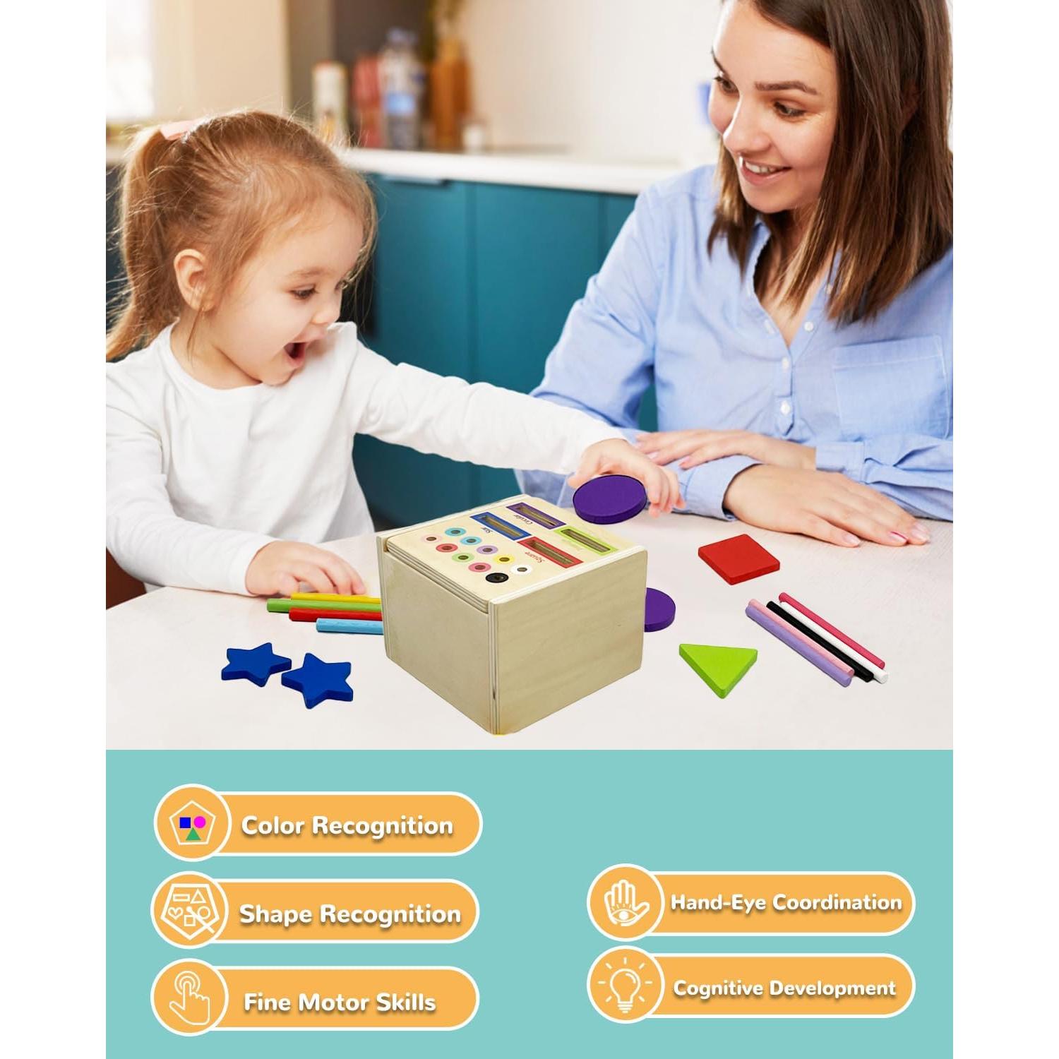 Juguete Clasificador de Formas y Colores EANCYE 8.9x7.4 cm