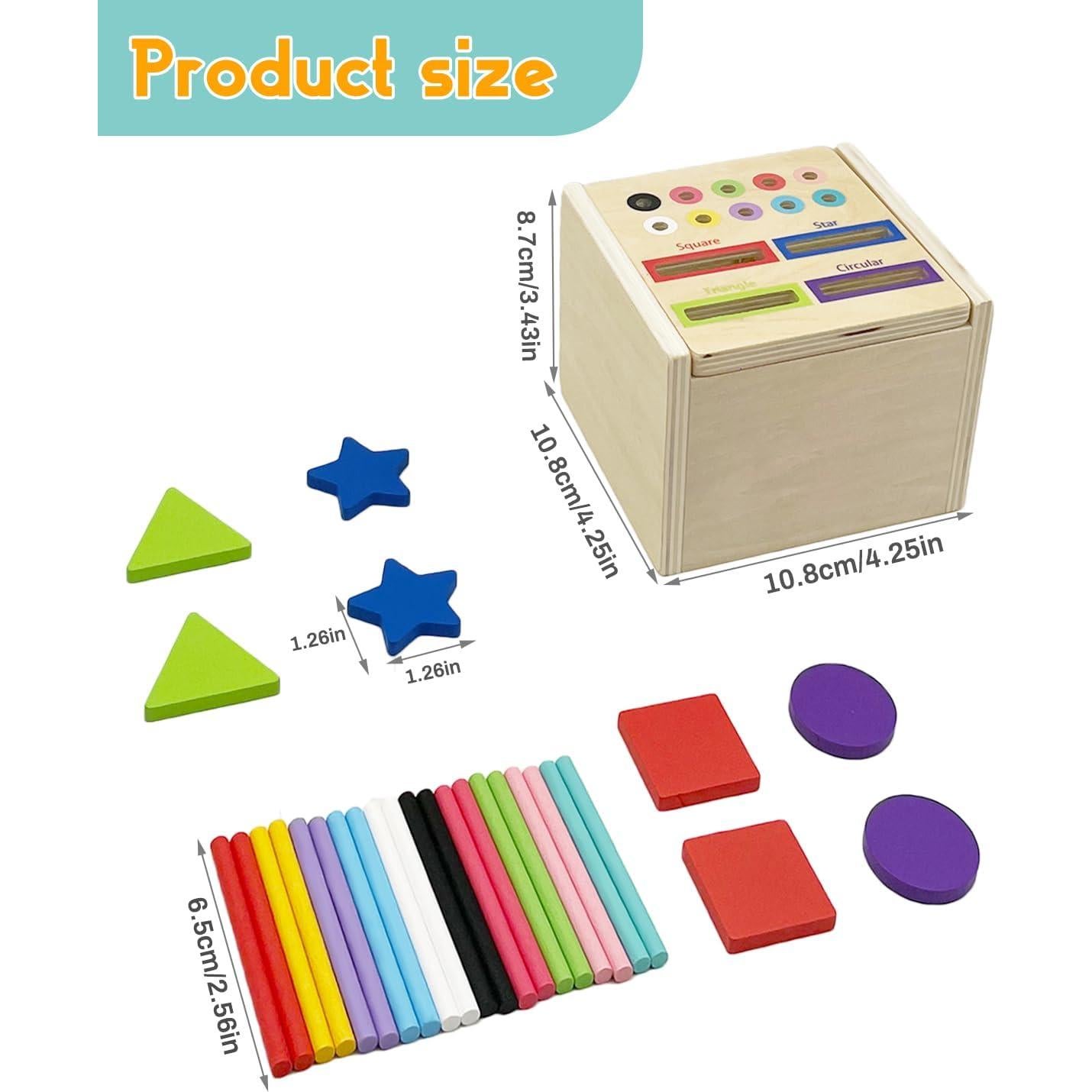 Juguete Clasificador de Formas y Colores EANCYE 8.9x7.4 cm