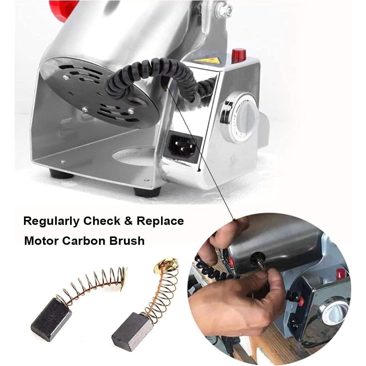 Molino de Granos Eléctrico RRH 3000g Acero Inoxidable 5000W